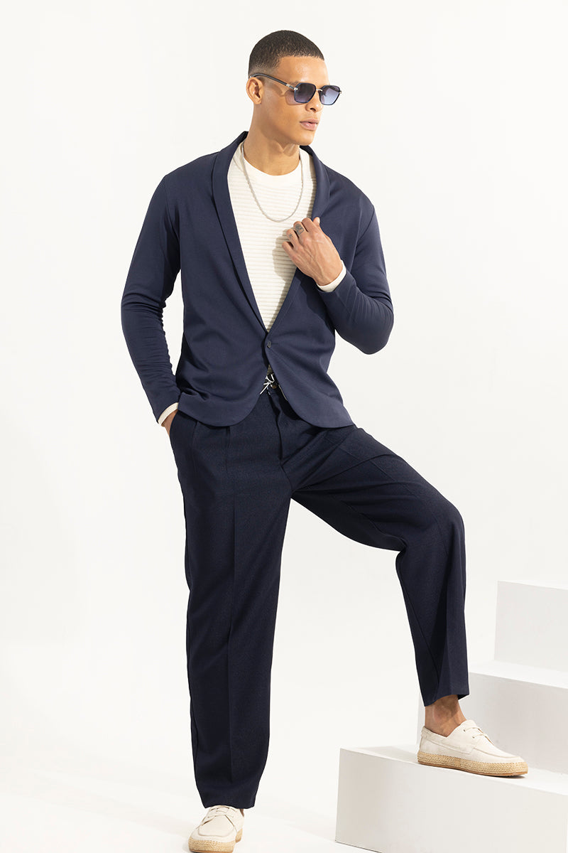 SNITCH Tensile Navy Light Weight Blazer