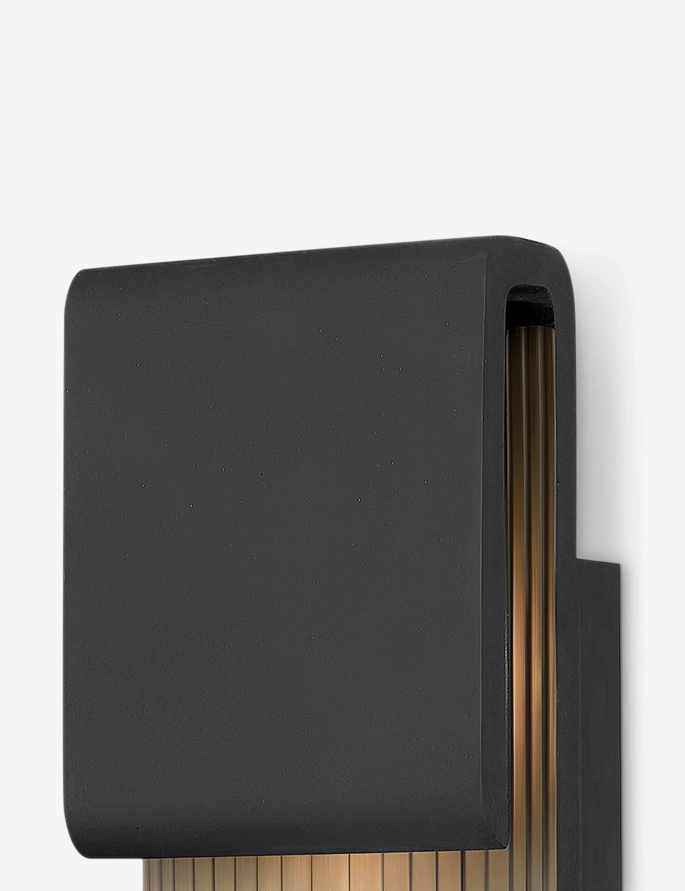 Lulu and Georgia Pacey Outdoor Sconce – Black - view 5