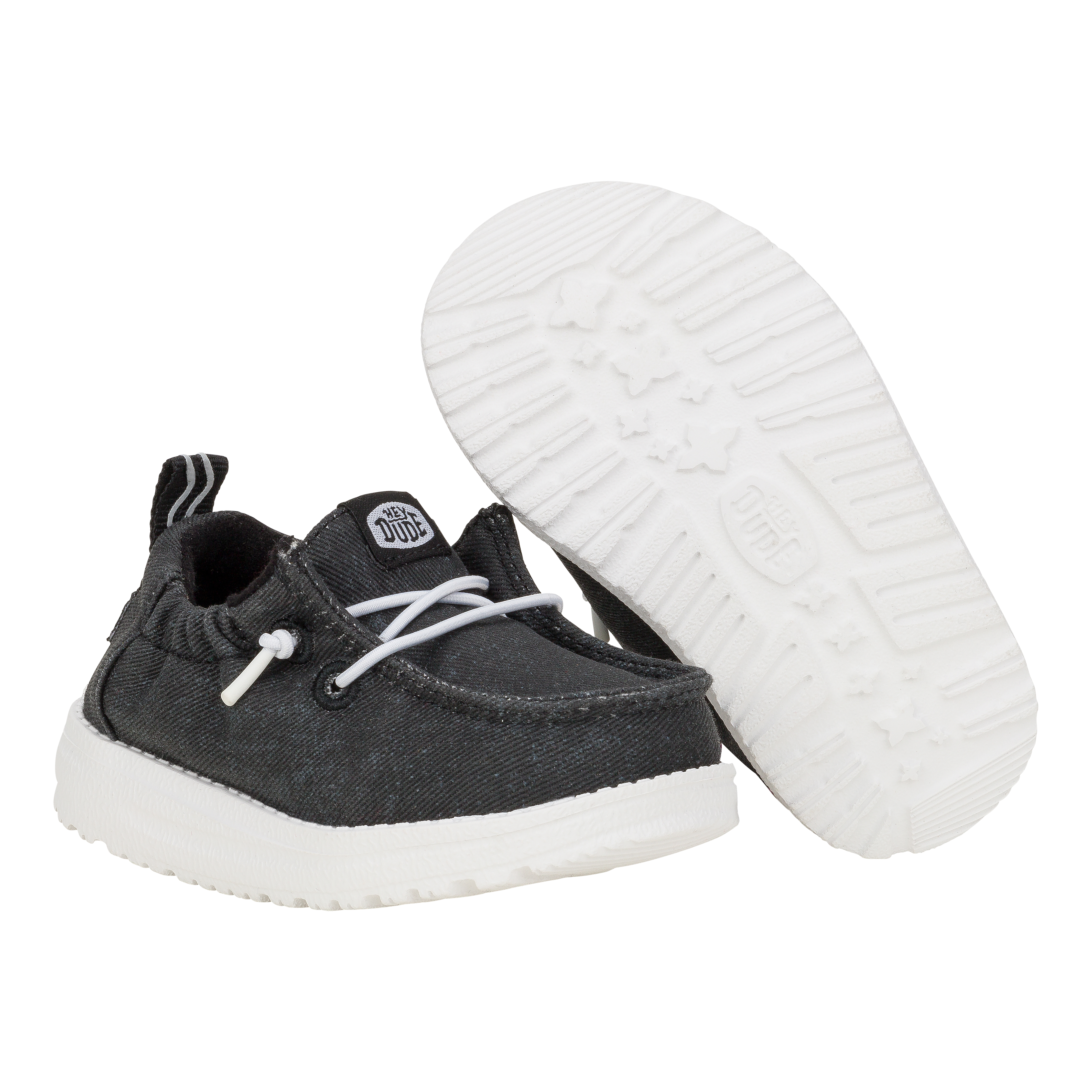 HEYDUDE shoes LILDUDE Infant Slip On Core - Black - view 3