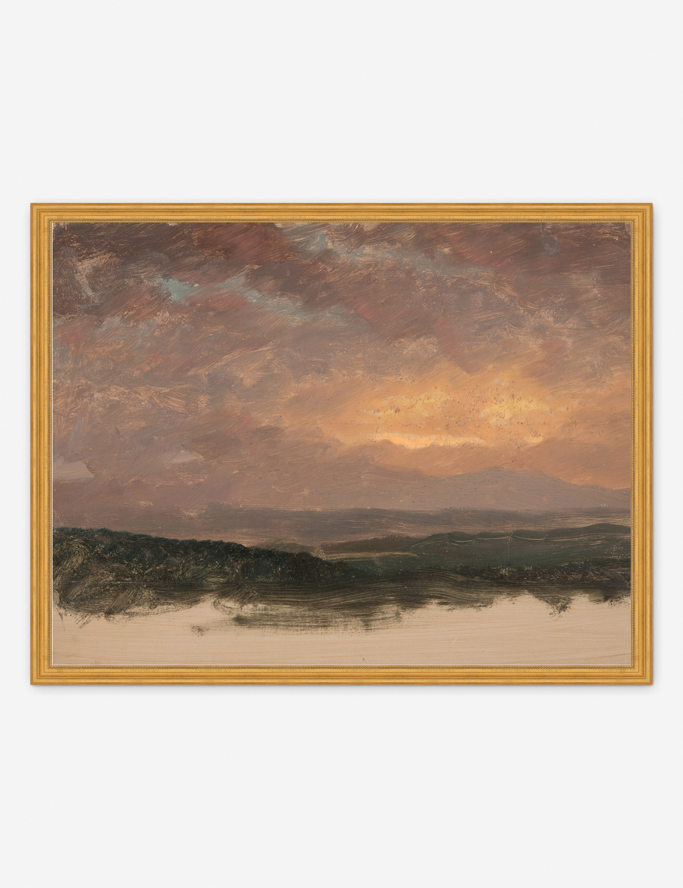 Lulu and Georgia Sunset over the Catskills Print - view 3