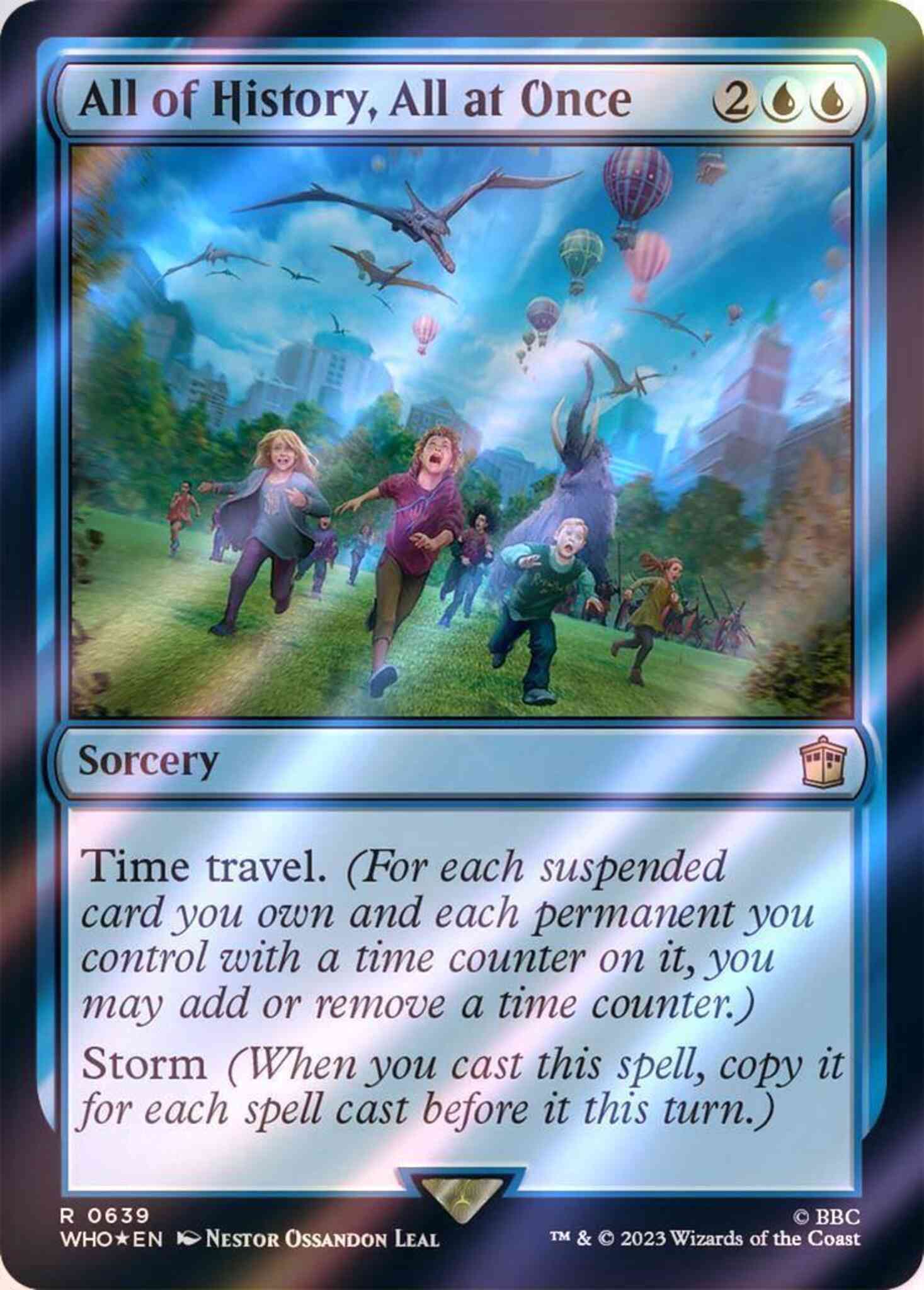 Magic All of History, All at Once [639] [Universes Beyond: Doctor Who] [Surge Foil]