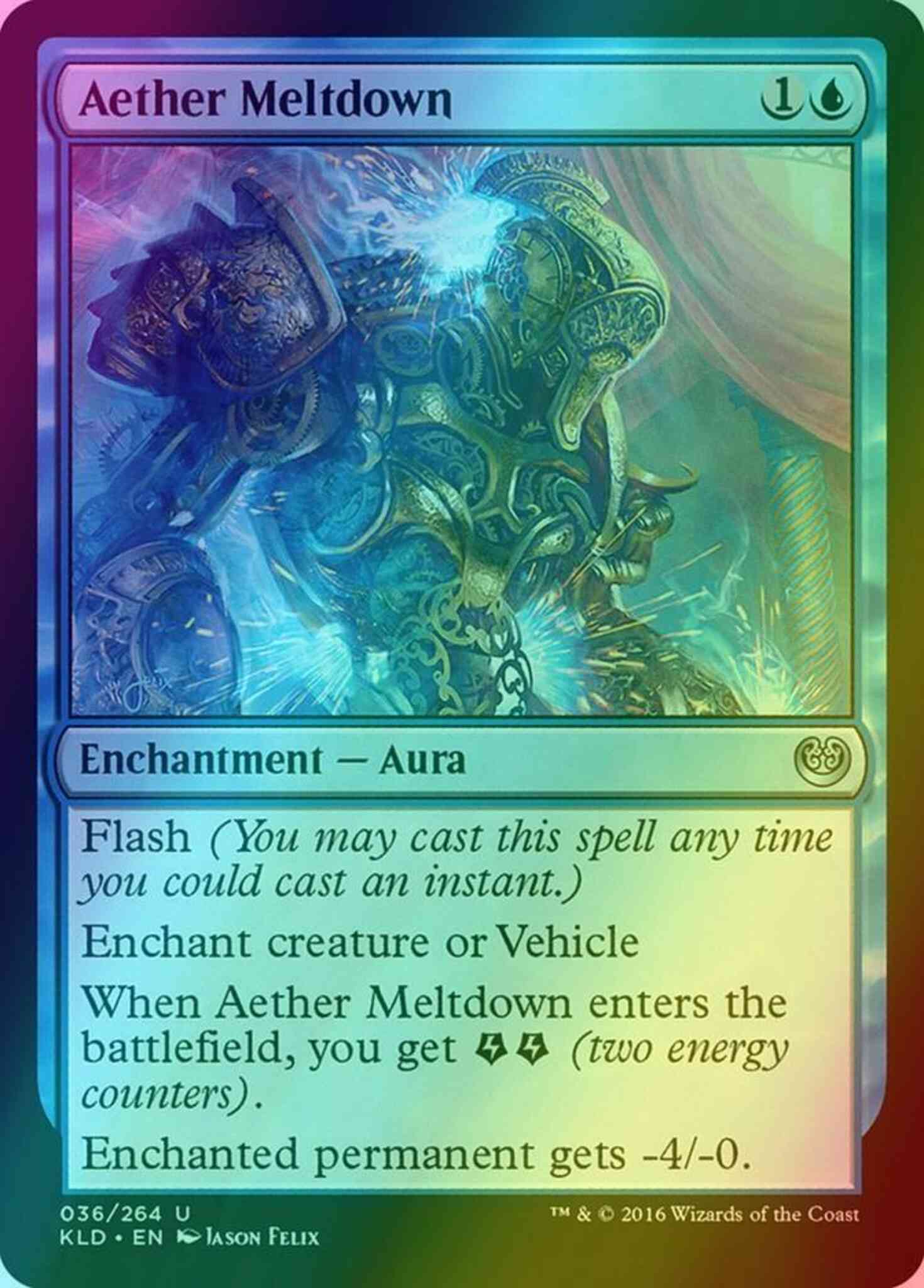 Aether meltdown 36 – Magic Aether Meltdown [36] [Kaladesh] [Foil]