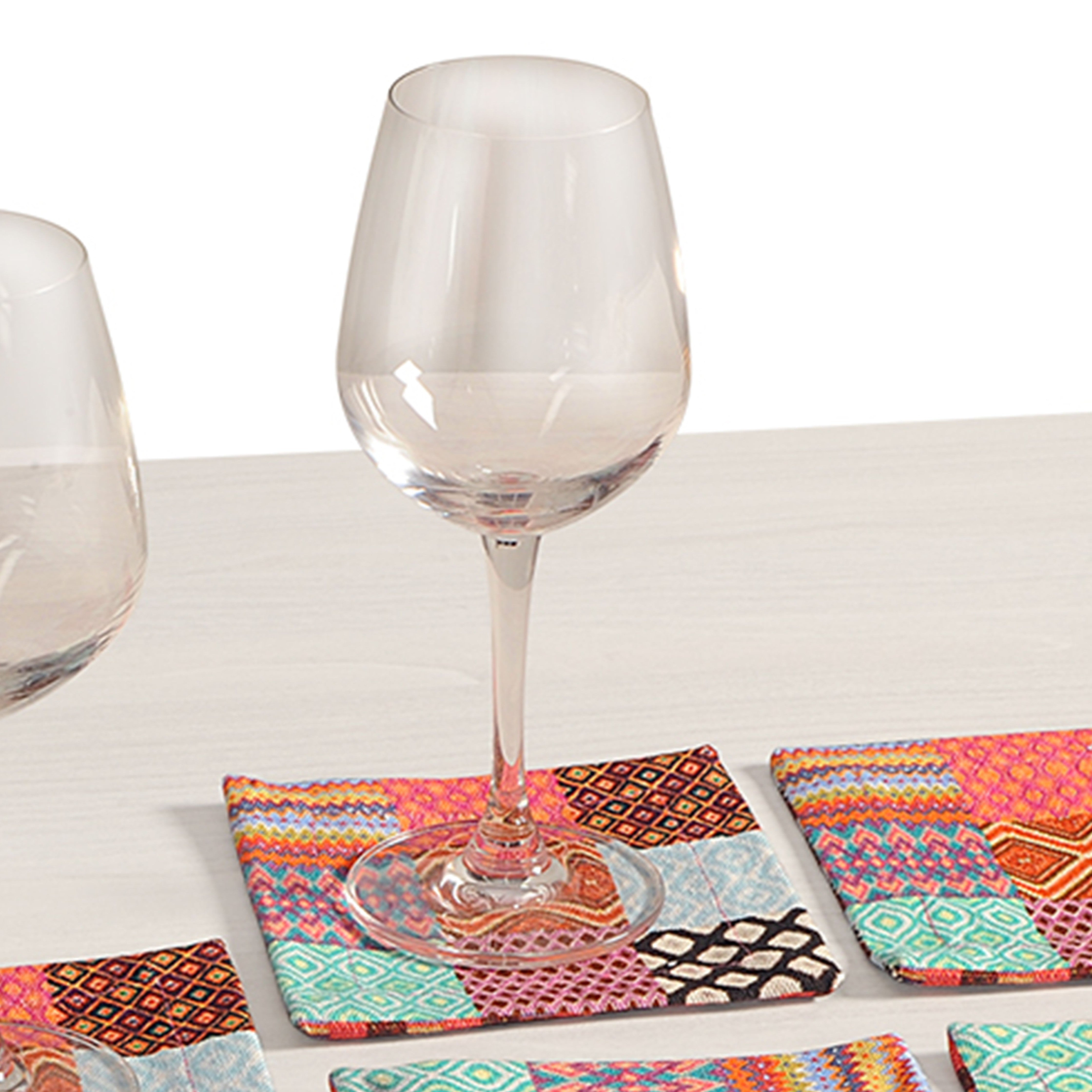 Swayam India Artistic Checks Coaster Collection- 7458 - view 2