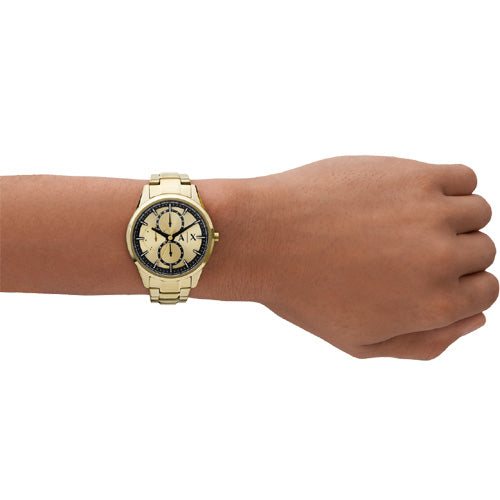 Armani Exchange Dante Gold Dial Men 42mm - view 2