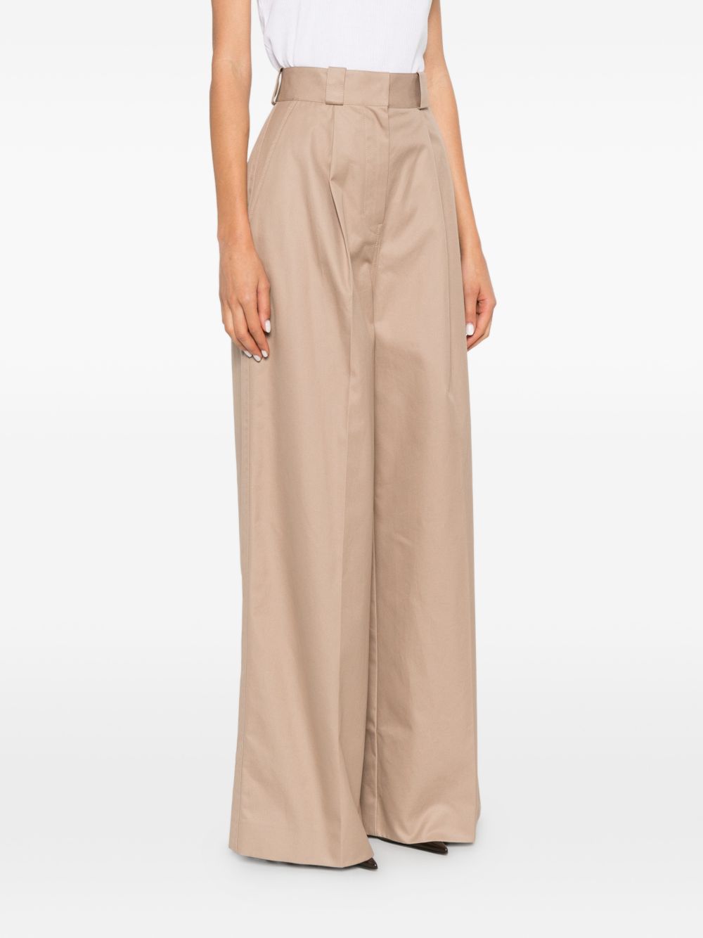 Balenciaga Cotton high-waisted trousers - view 5