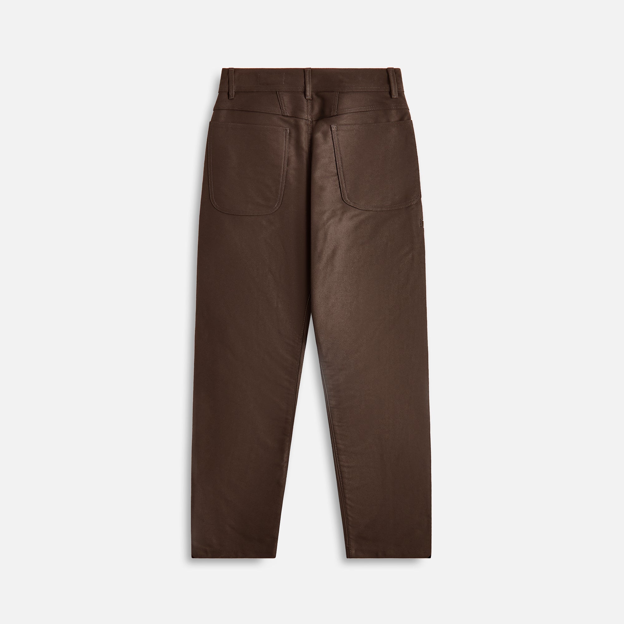 Lemaire Twisted Workwear Pants - Dark Brown - view 2
