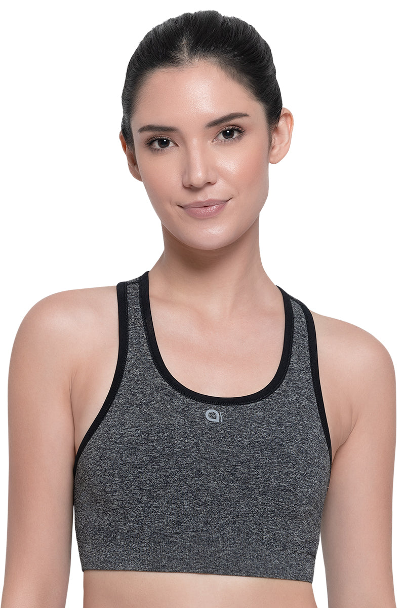 Amante Reversible Low Impact Sports Bra - Black - view 2