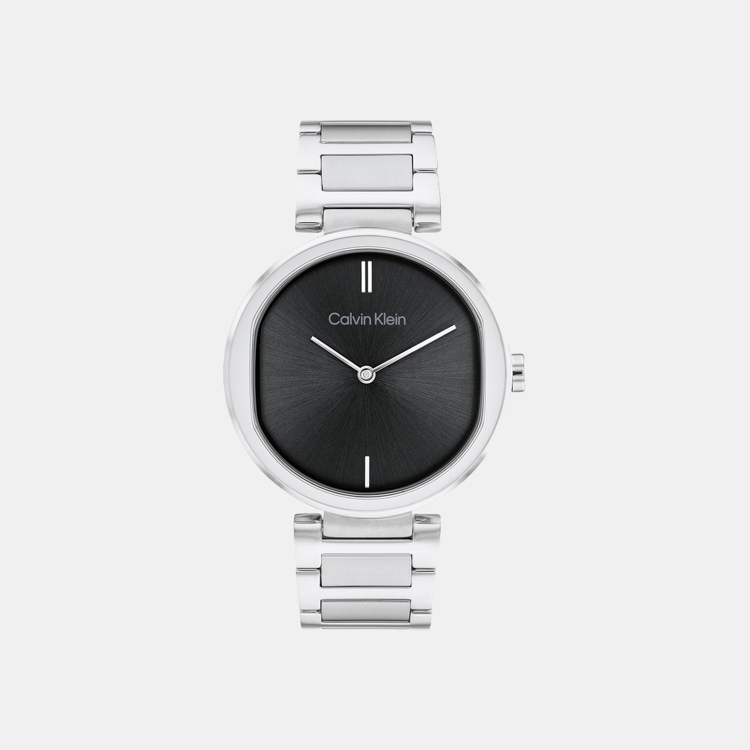 Calvin Klein Ck Sensation Women Quartz Black Dial Analog Stainless Steel Watch 25200249
