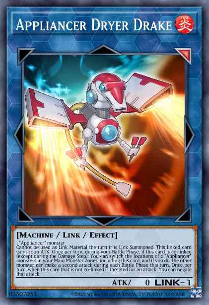 Yu-Gi-Oh! Appliancer Dryer Drake - BLAR-EN042 - Ultra Rare - 1st Edition