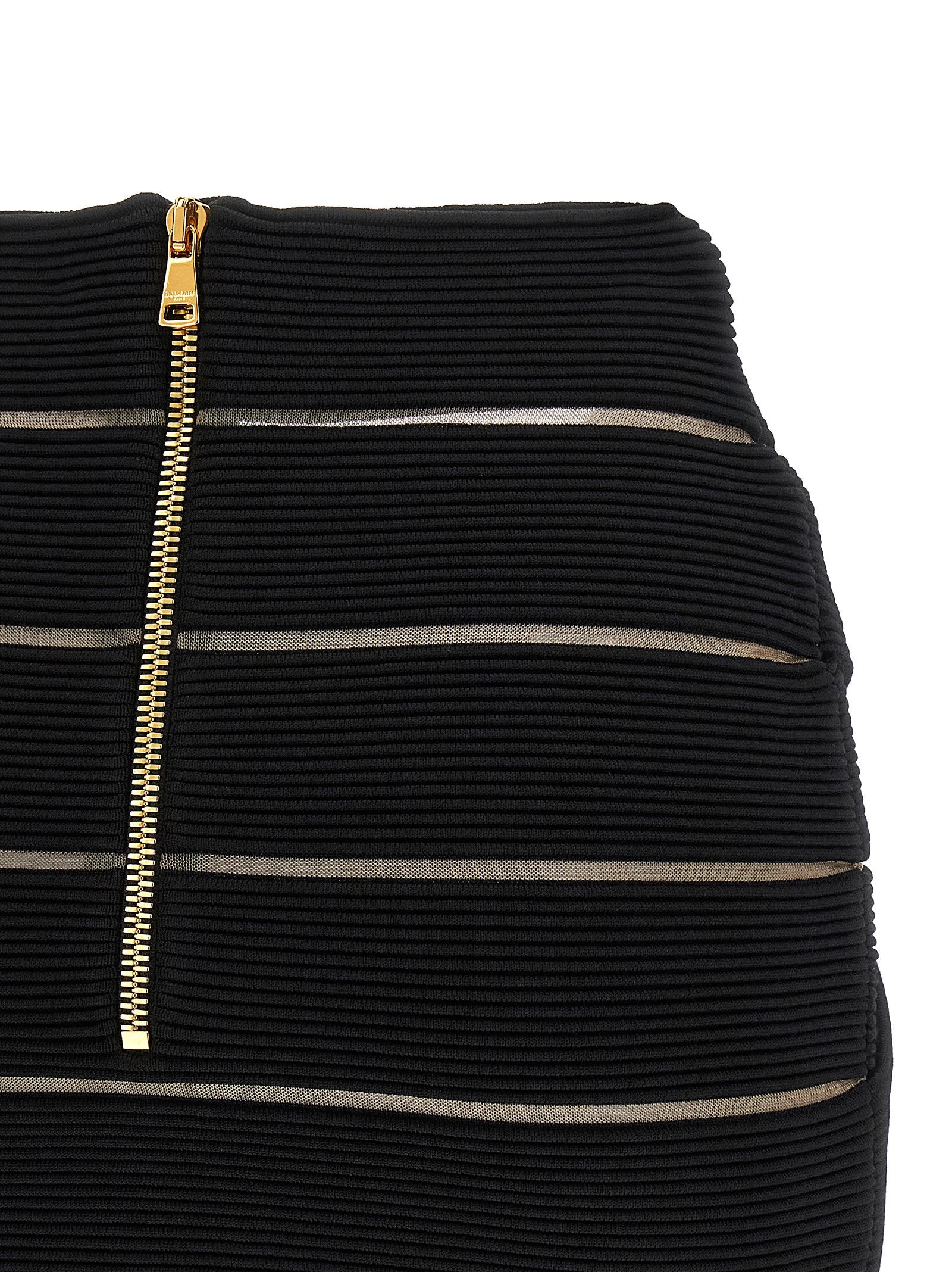 Balmain V-shaped Waist Skirt - view 4