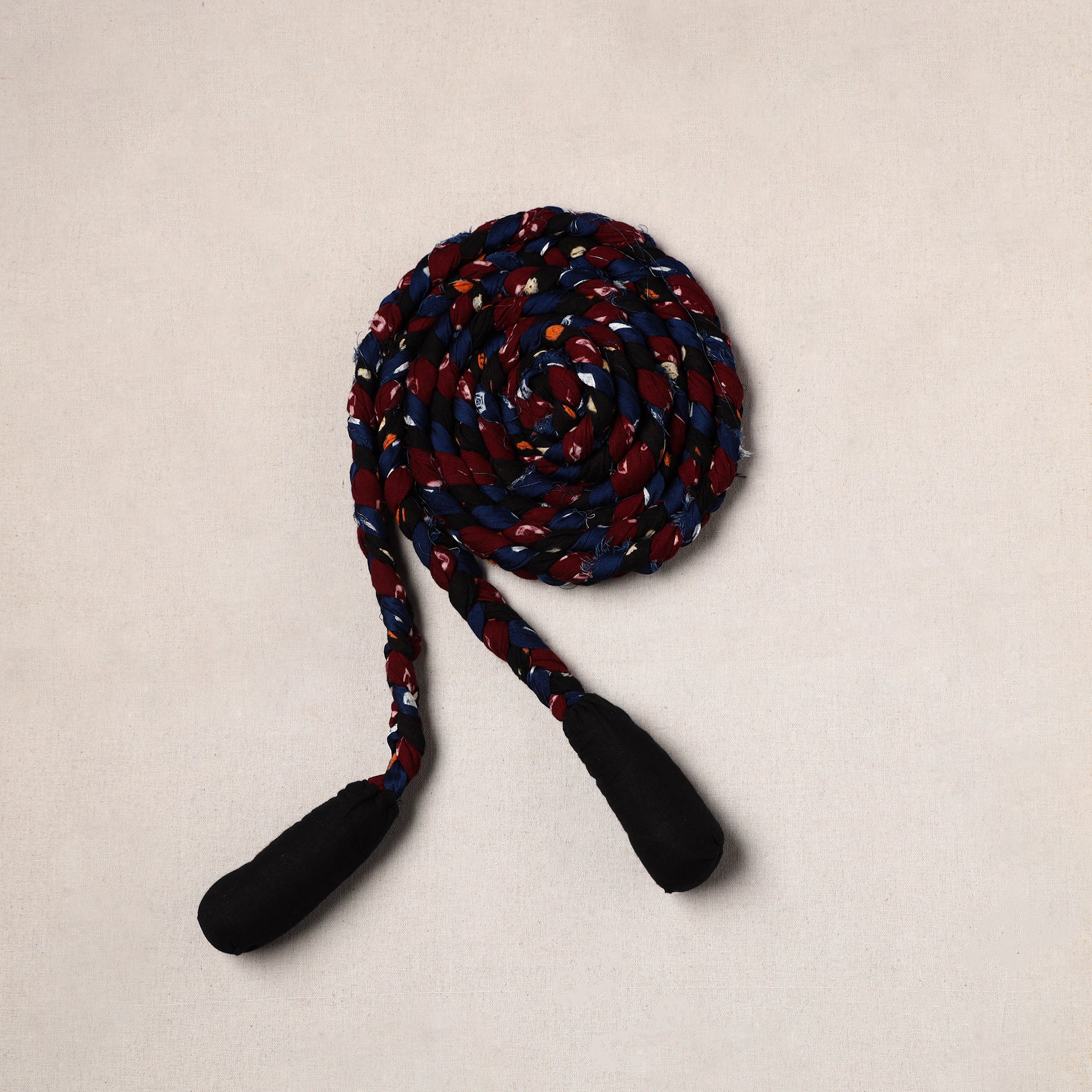 NOORI BAZAR Handmade Upcycled Fabric Skipping Rope 26