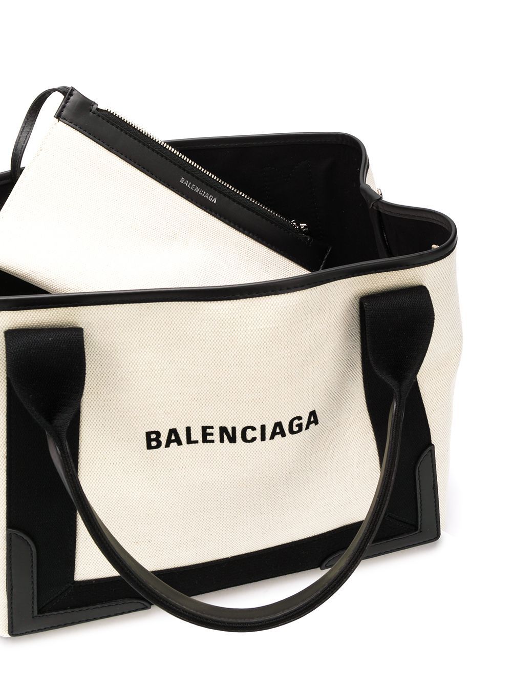 Balenciaga canvas tote with removable pouch – Outer: Cotton 100% - view 5