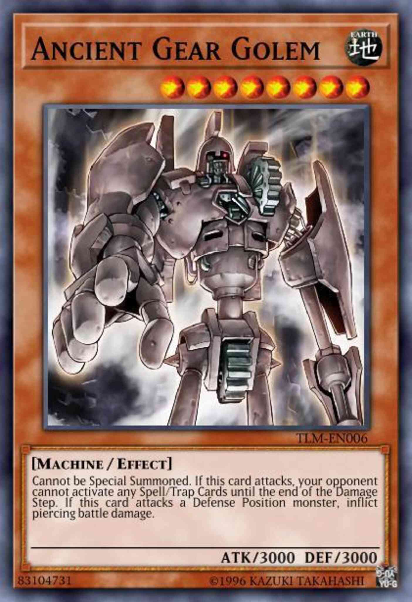 Yu-Gi-Oh! Ancient Gear Golem - BP01-EN011 - Starfoil Rare - Unlimited