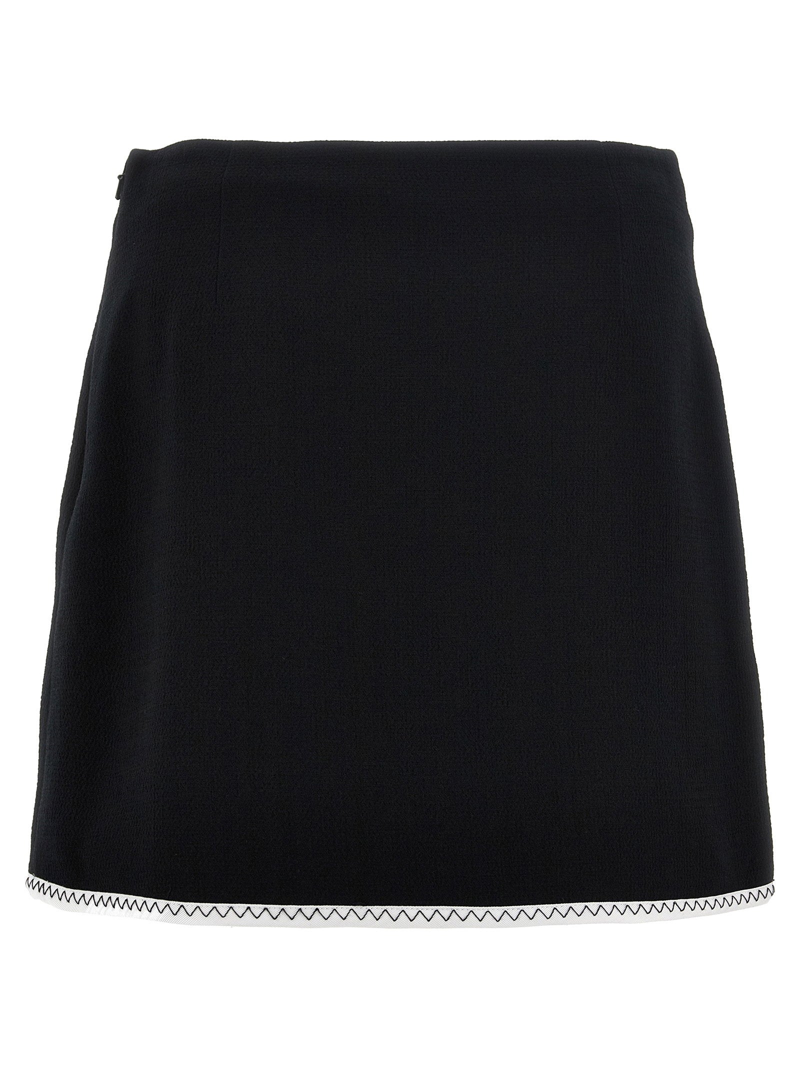 Moschino Heart Button Skirt – 58% vi, 40% wv, 2% ea - view 2