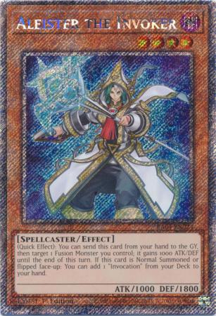 Yu-Gi-Oh! Aleister the Invoker - Alternate Art - RA04-EN024 - Platinum Secret Rare - 1st Edition