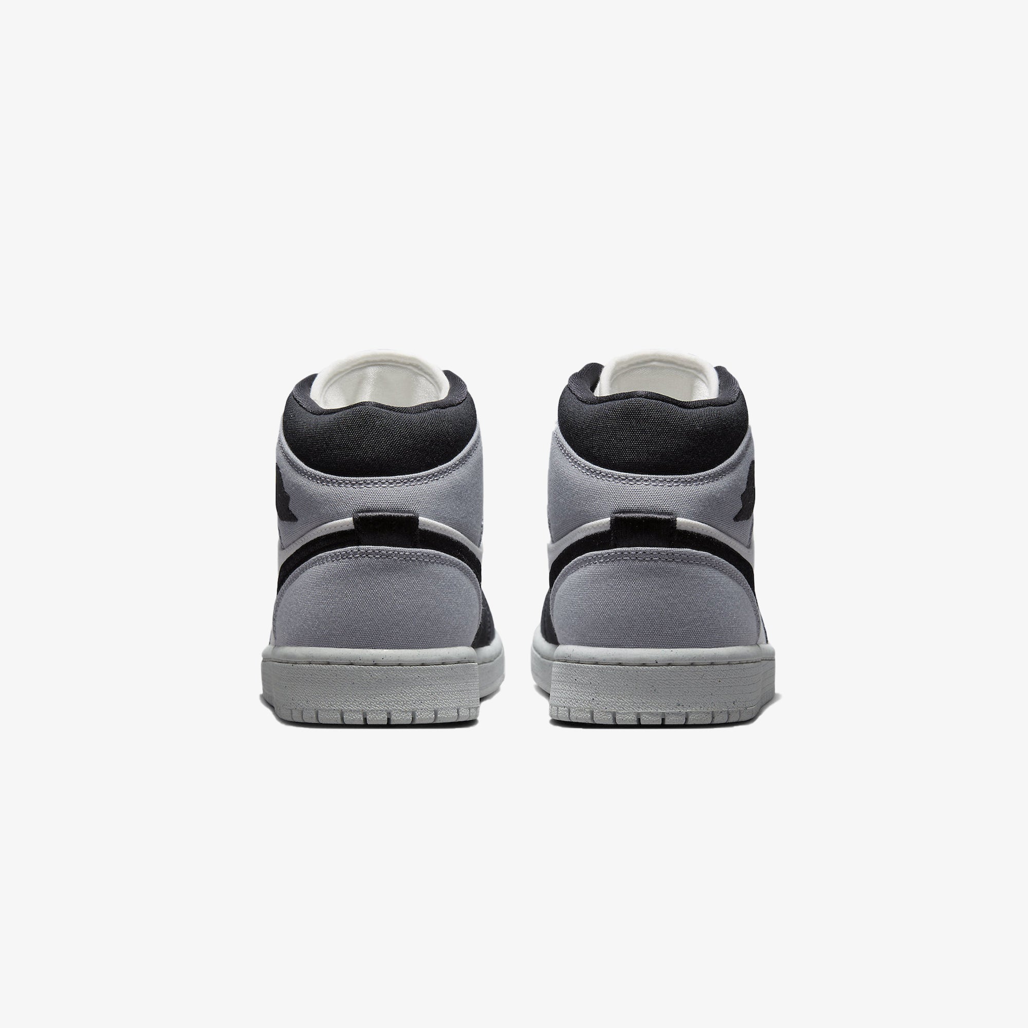Jordan | AIR JORDAN 1 MID SE { SAIL/BLACK-LT STEEL GREY - view 2