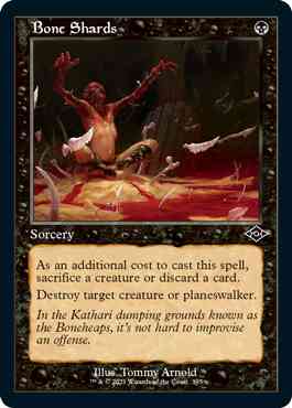 Bone shards 395 – Magic Bone Shards [395] [Retro Frame] [Modern Horizons 2] [Non-Foil]