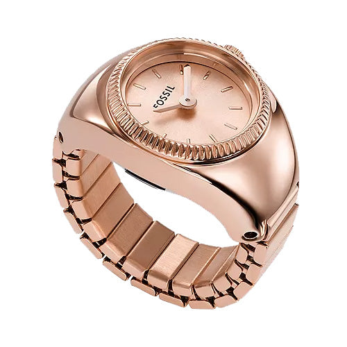 Fossil Ring Rose Dial Unisex 15mm - view 2
