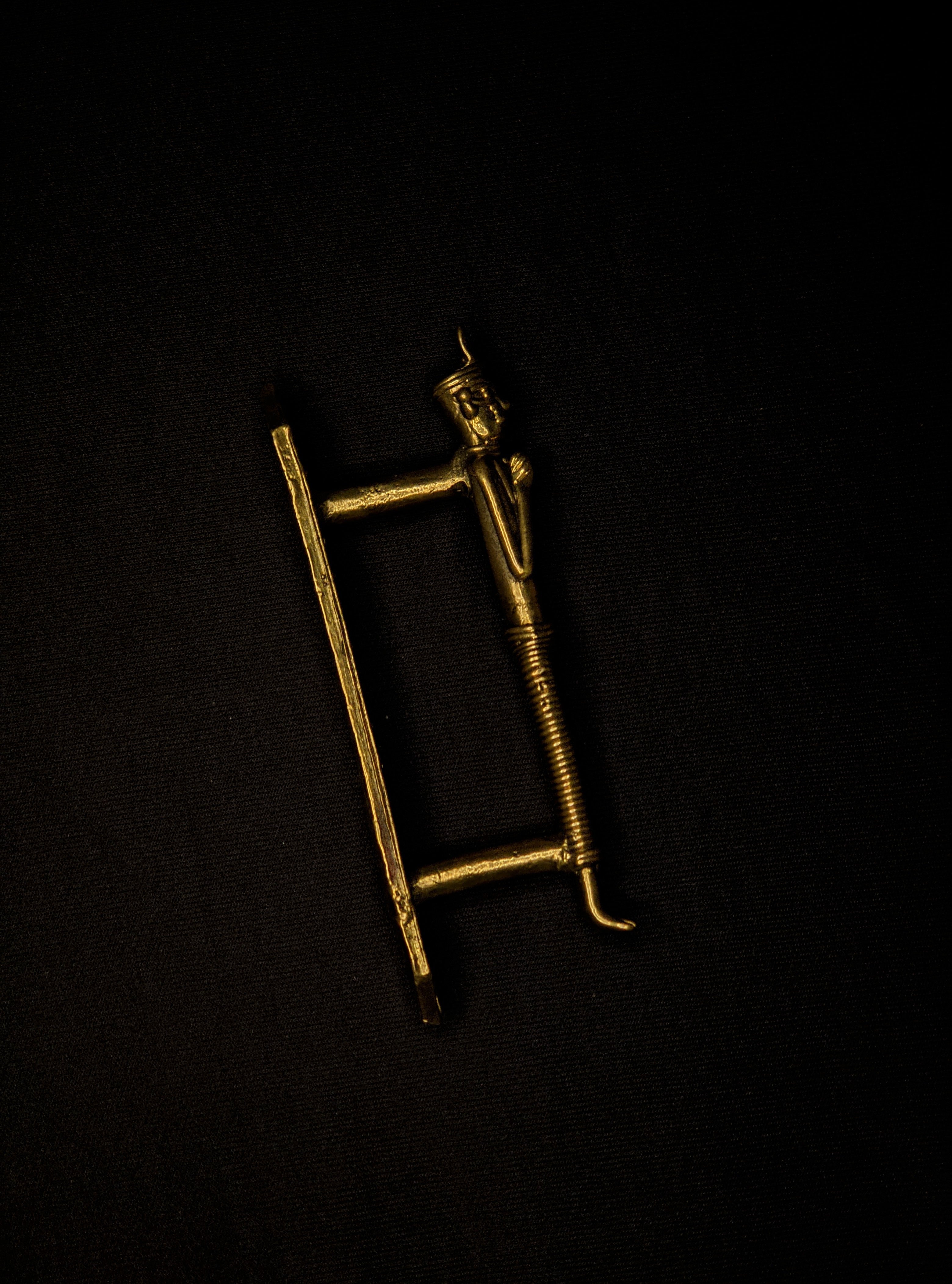 IndianVillèz Handmade Dhokra Door Handle - view 2
