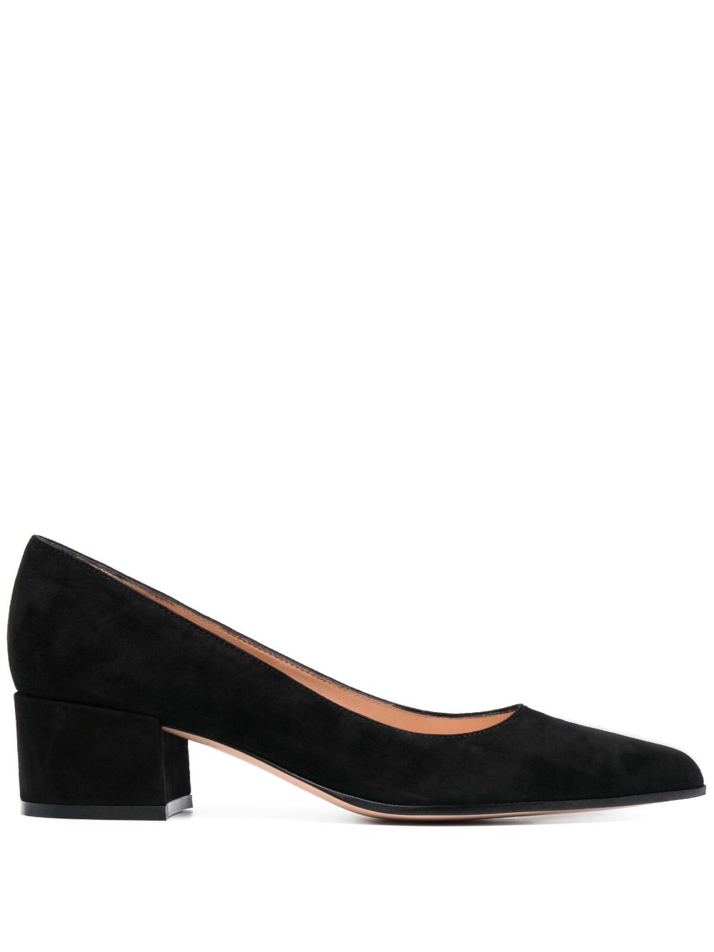 Gianvito Rossi With Heel BLACK – Suede 100%