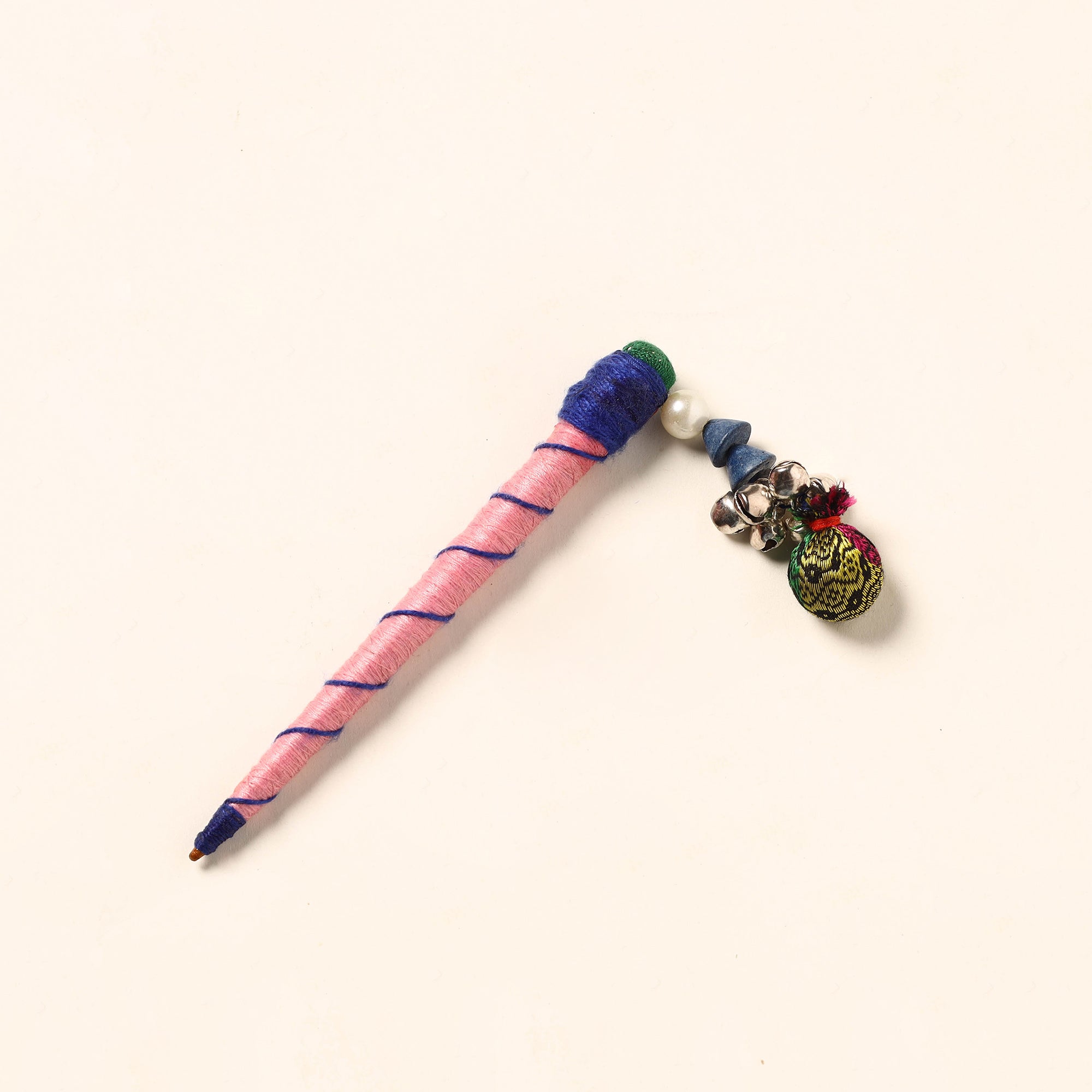 JALPARI Handmade Crochet Wooden Juda Stick 16