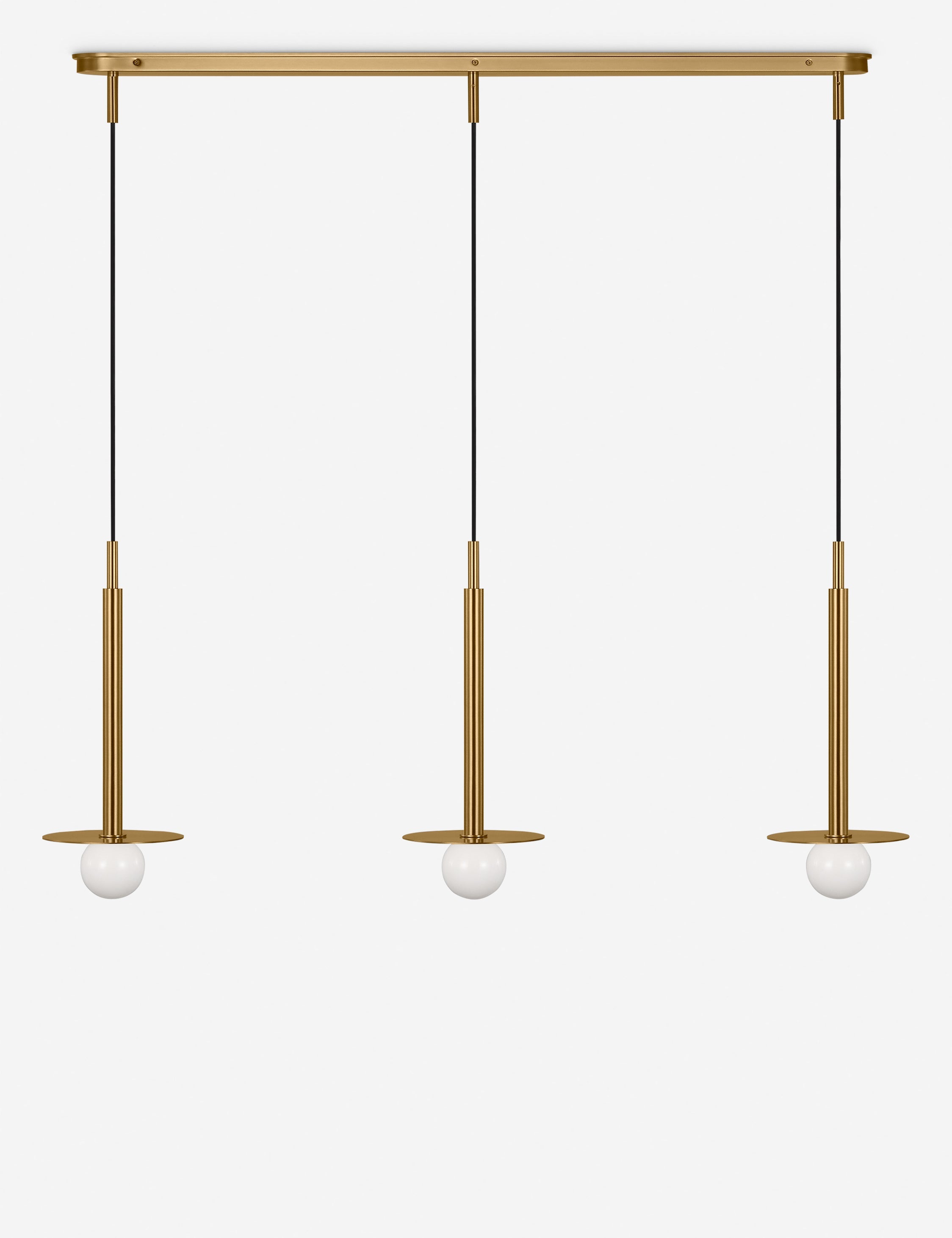 Lulu and Georgia Nodes Linear Pendant by Kelly Wearstler