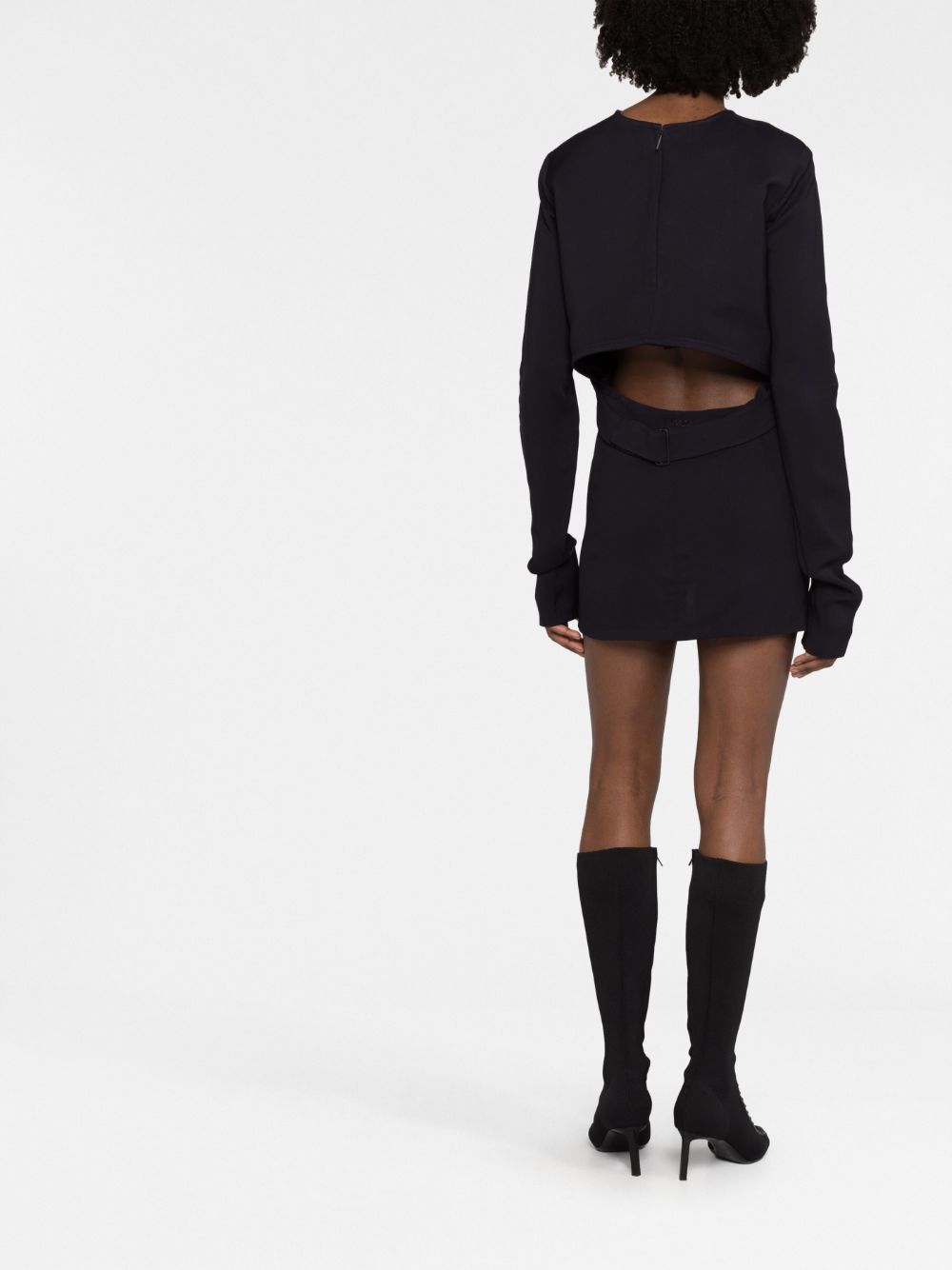 032C Flounced mini dress - view 2