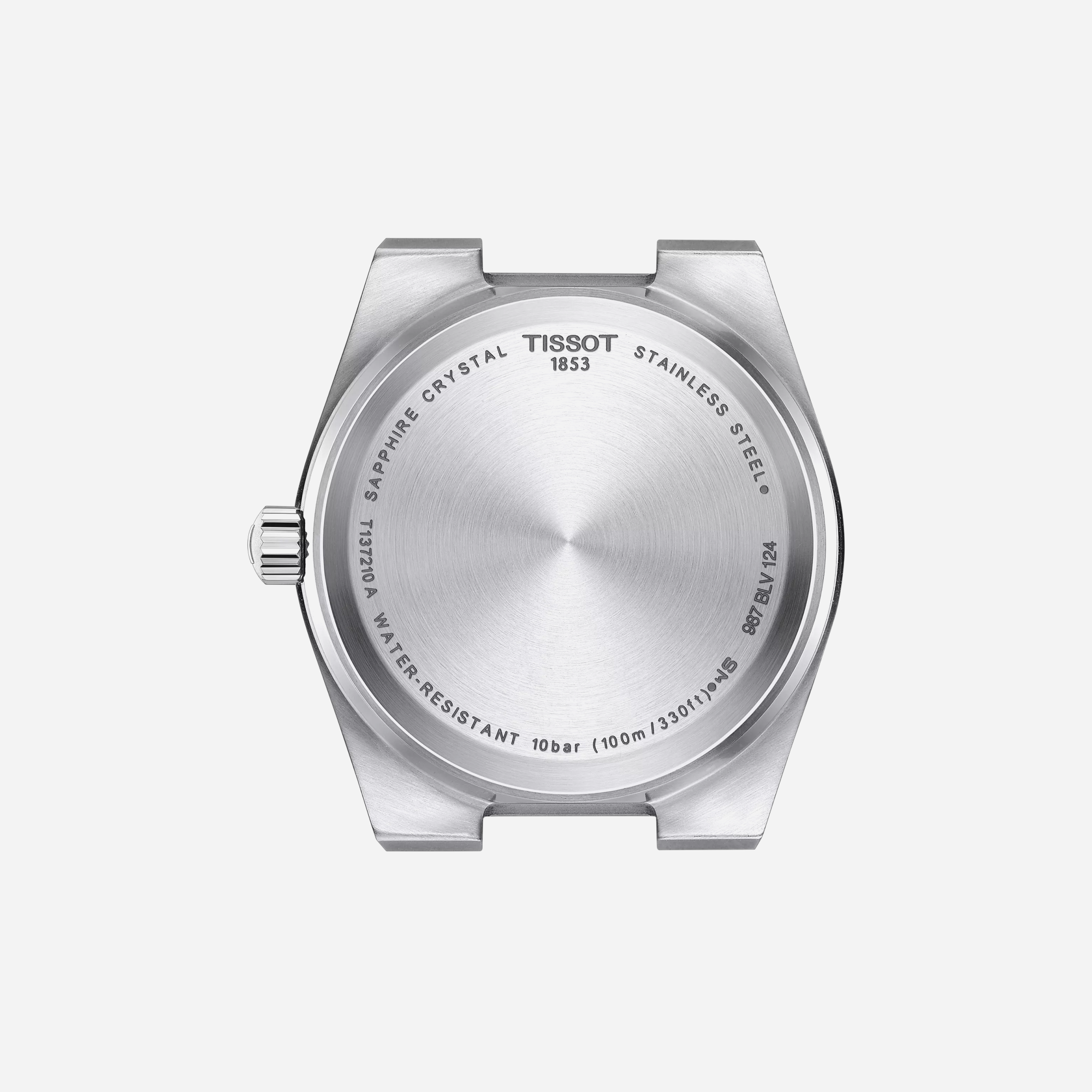 Tissot PRX 35mm Pink Dial Grey Stainless Steel Quartz Watch - view 2