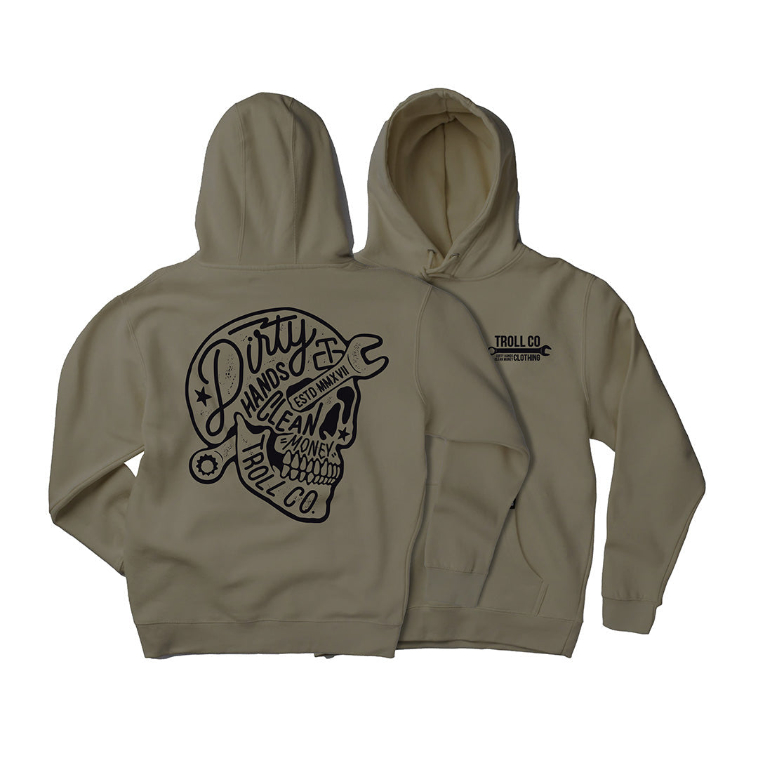 Radial Molten Hoodie – Military Green