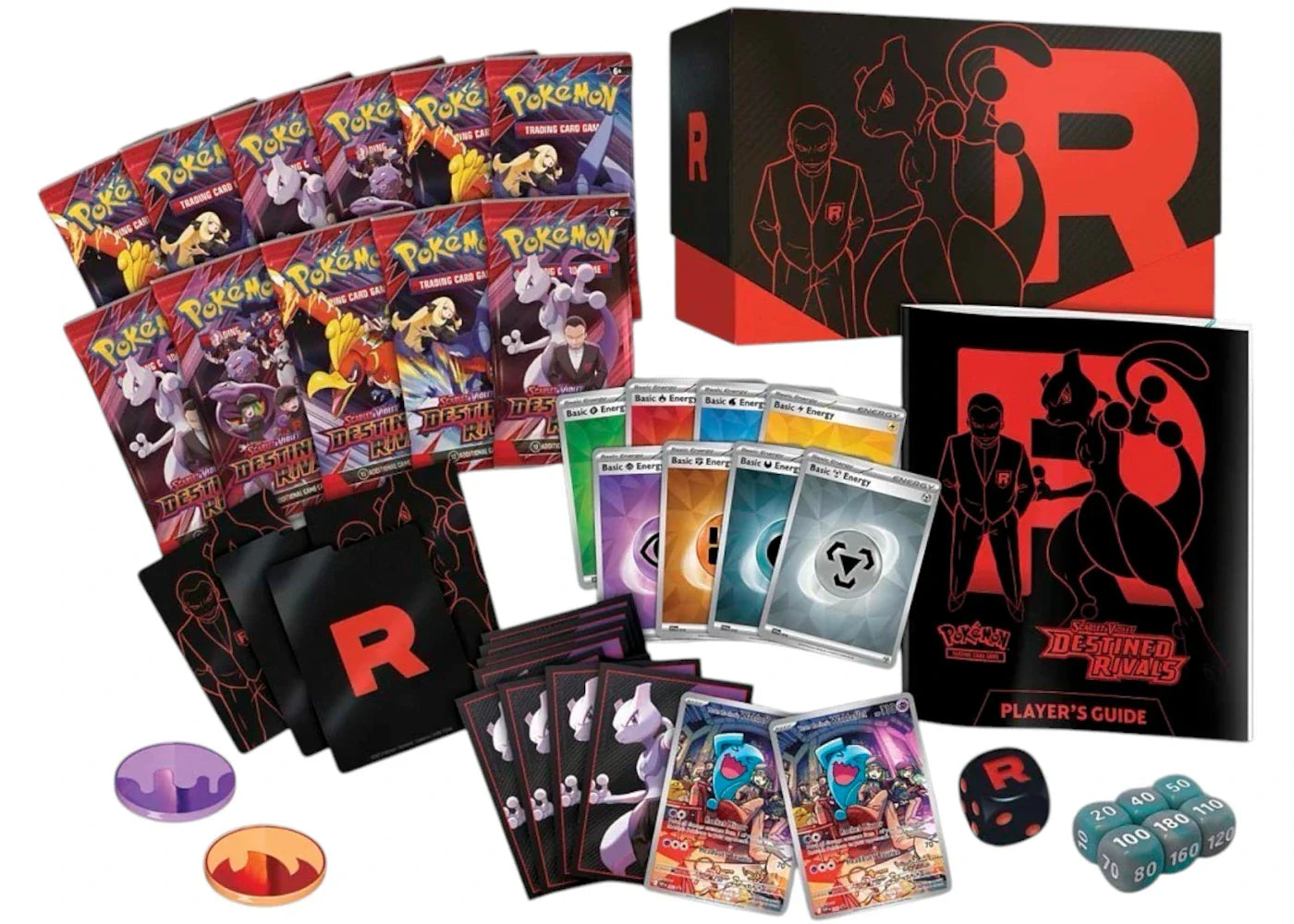 2025 Pokémon Scarlet & Violet Destined Rivals Pokemon Center Elite Trainer Box 2x Lot - view 2