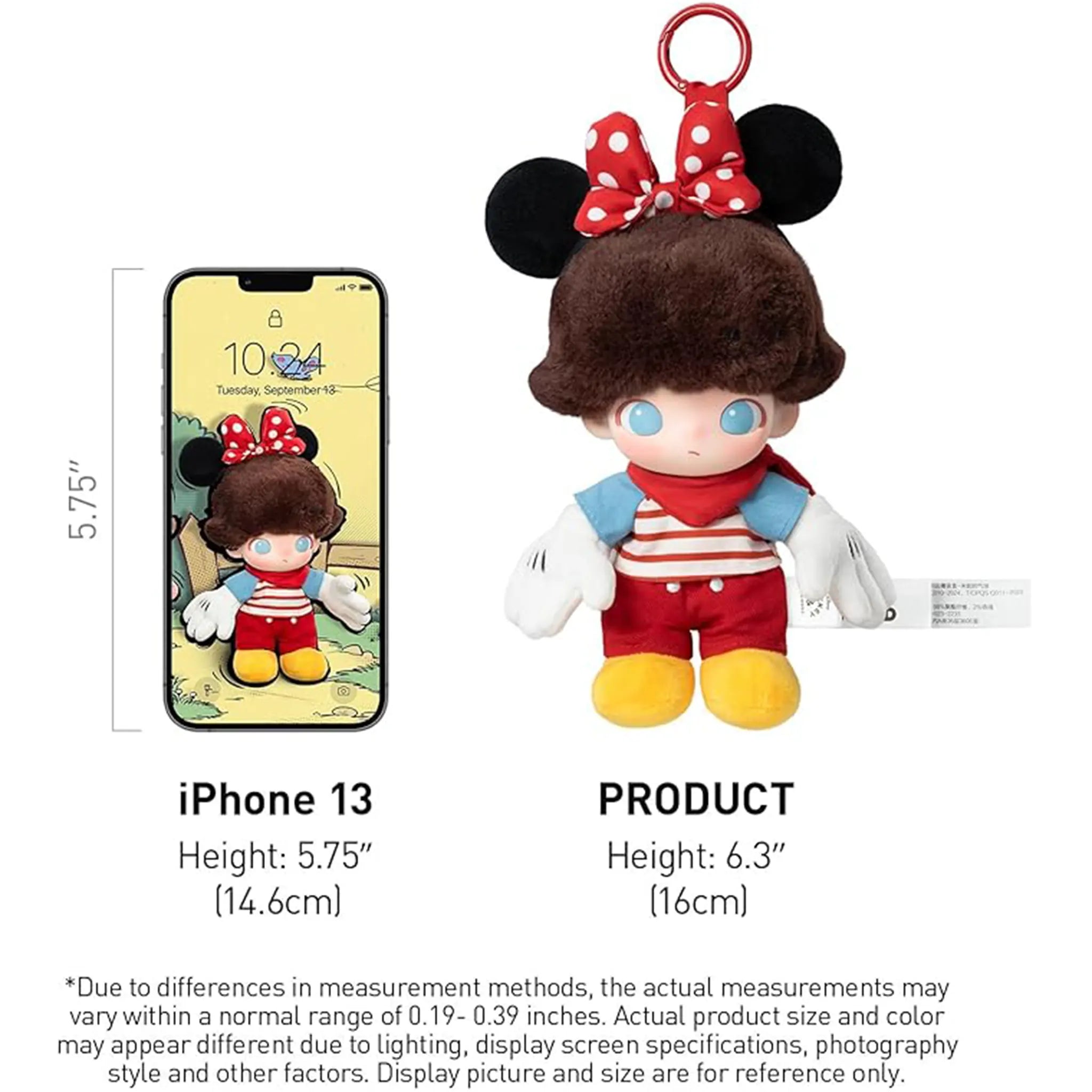 Pop Mart Labubu Dimoo World x Disney Series Vinyl Plush Keychain Sealed Case (Case of 6) - view 9