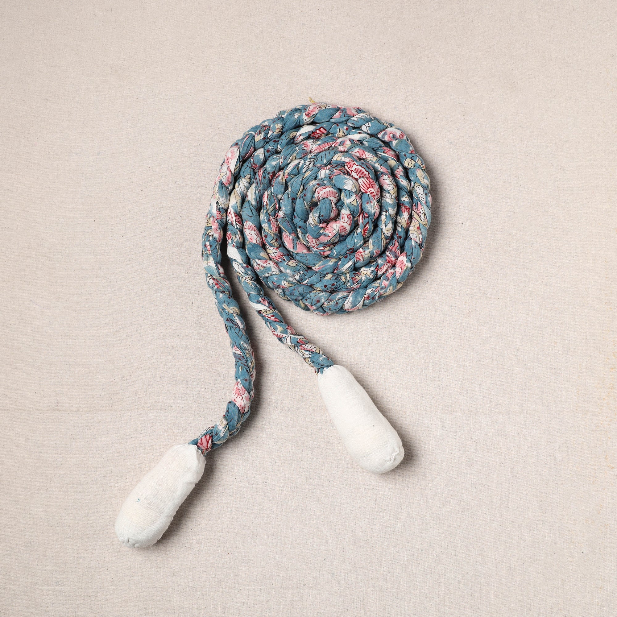 NOORI BAZAR Handmade Upcycled Fabric Skipping Rope 43