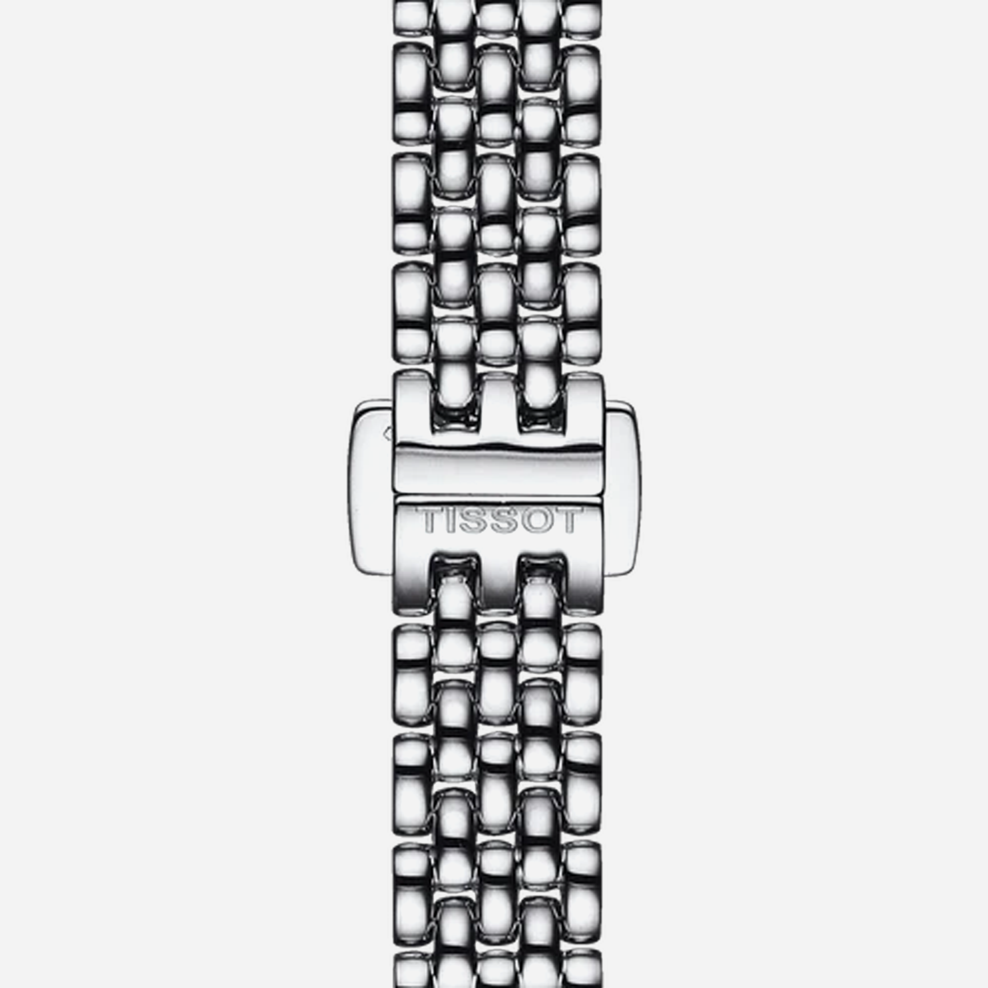Tissot Lovely Square Silver Dial Stainless Steel 20mm - view 2