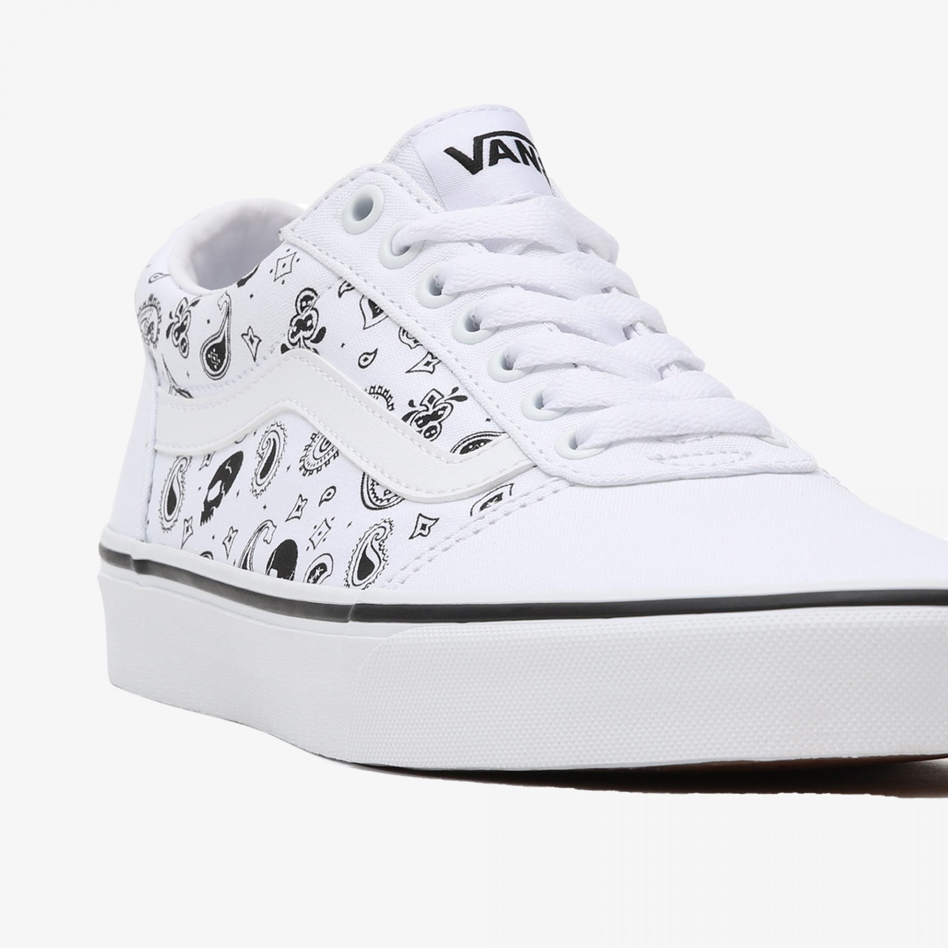 Vans | WARD { WHITE/BLACK - view 2