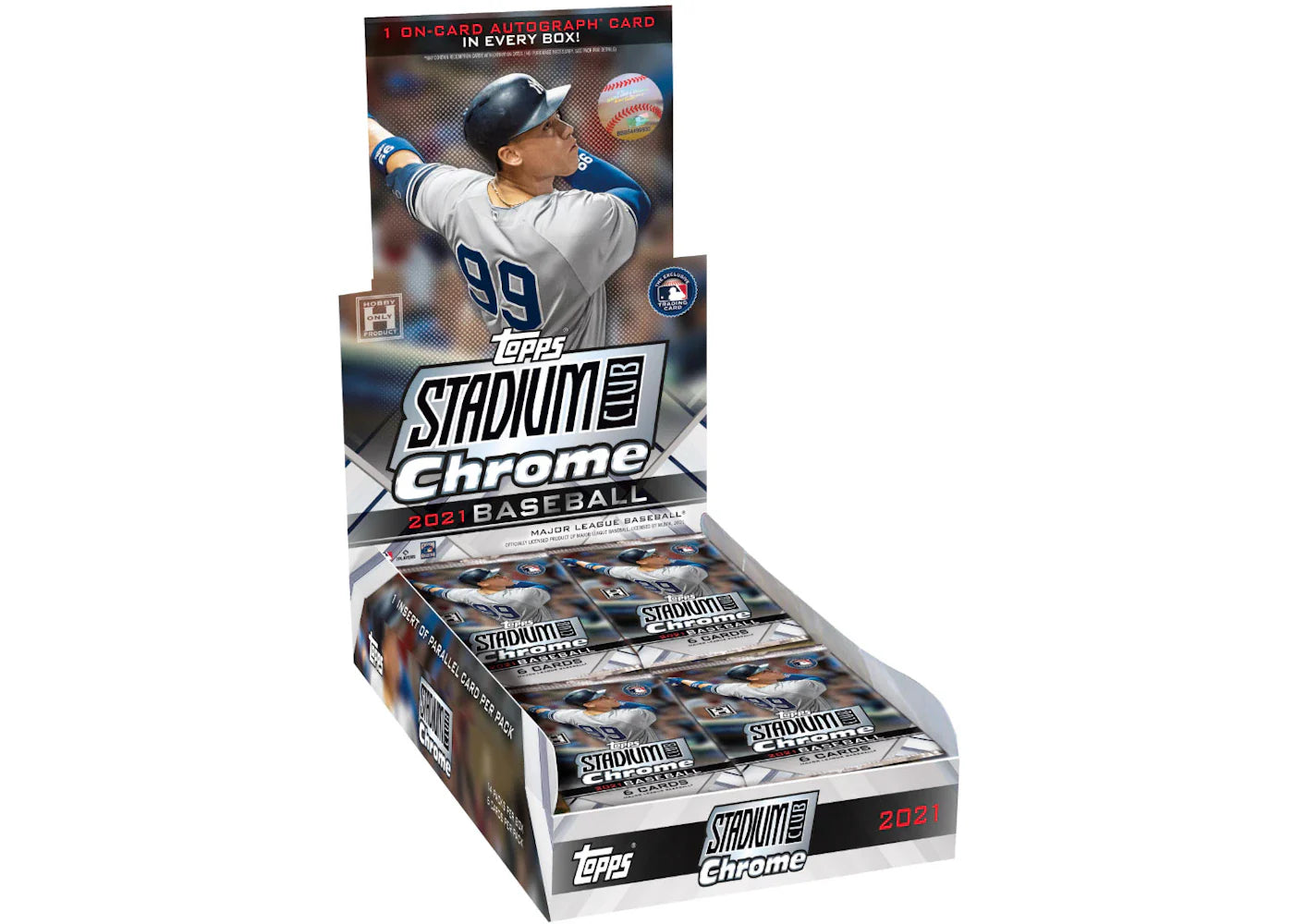 2021 Topps Chrome Stadium Club Baseball Hobby Box