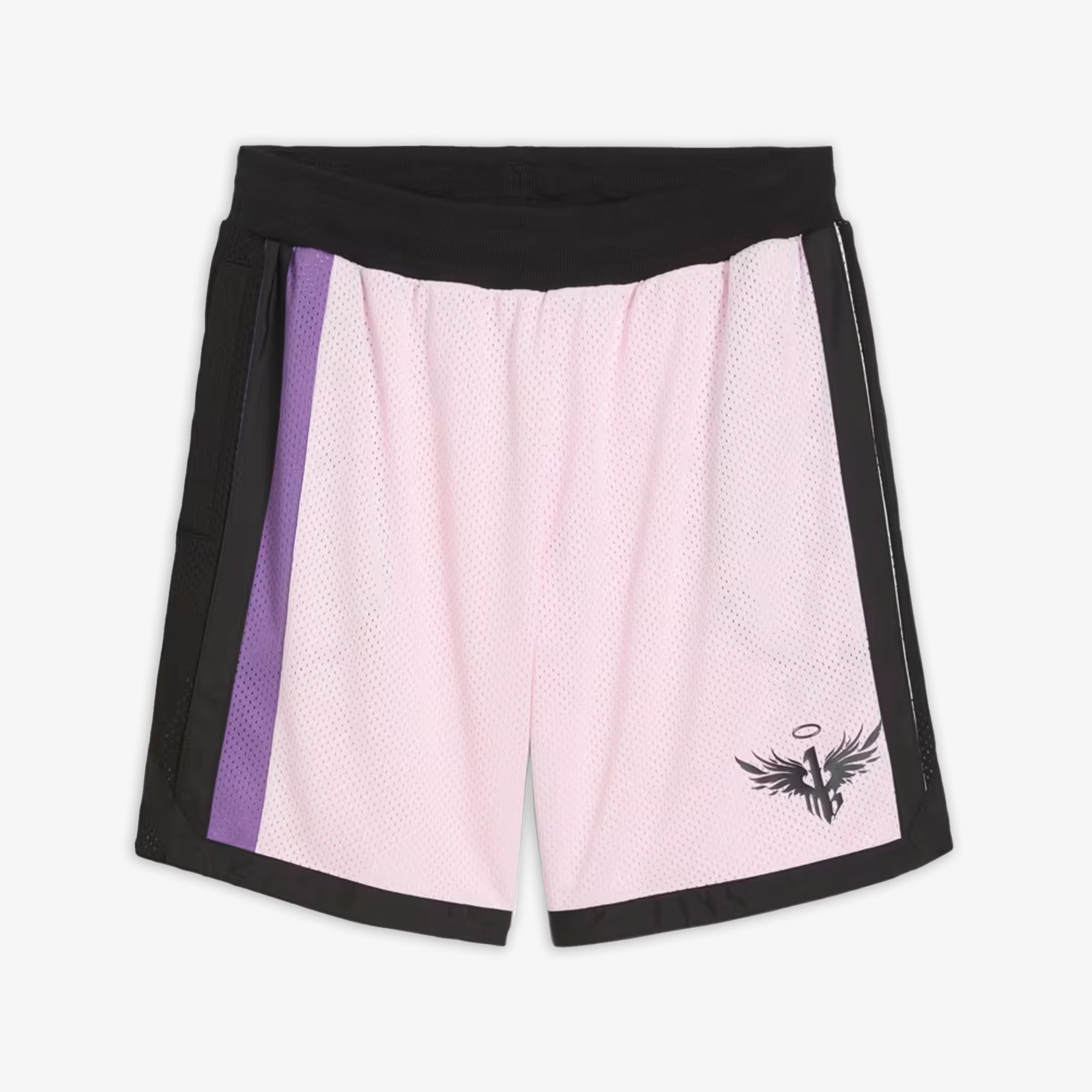 Puma | MELO IRIDESCENT MESH SHORTS { WHISP OF PINK