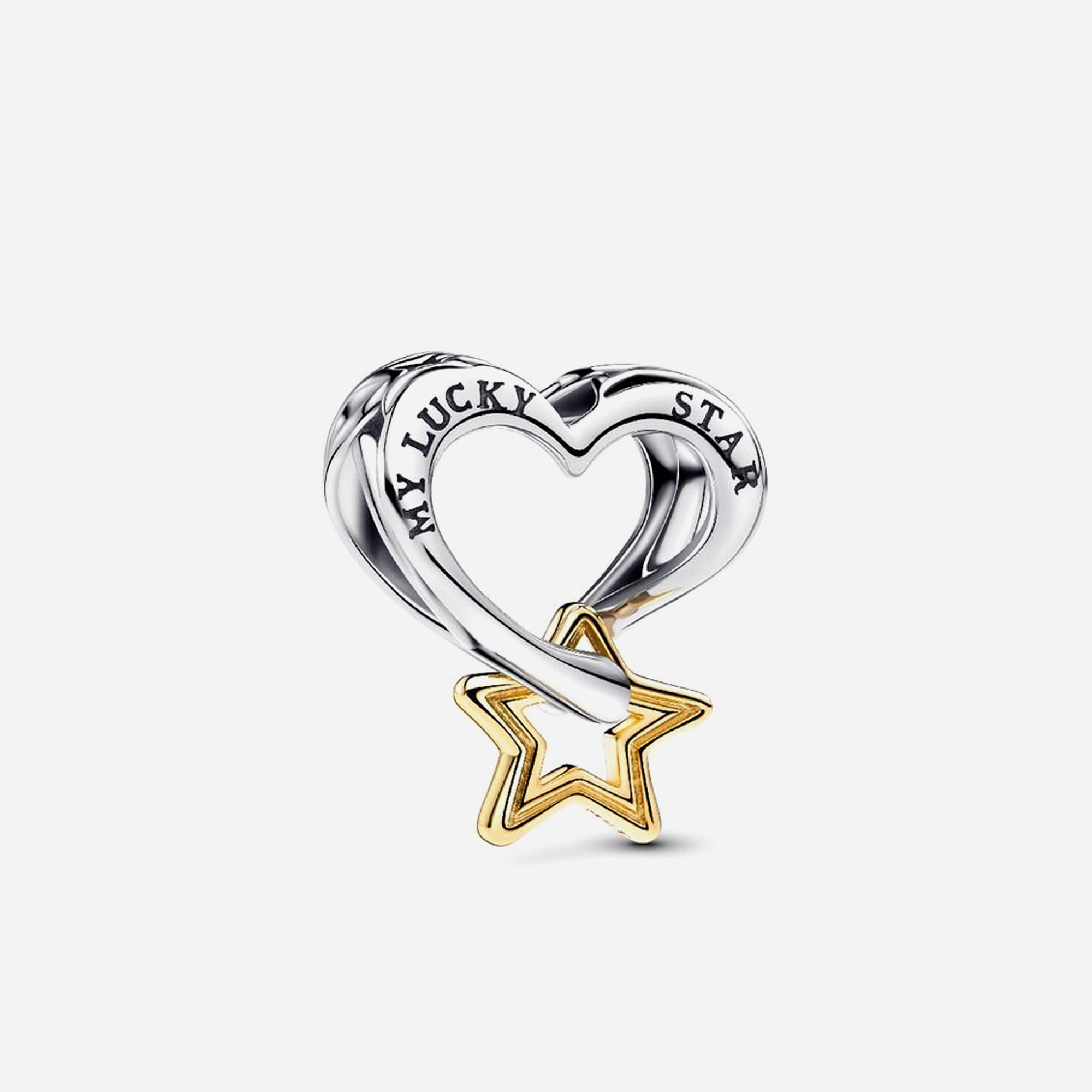 Lucky star heart – Pandora Lucky Star & Heart Charm