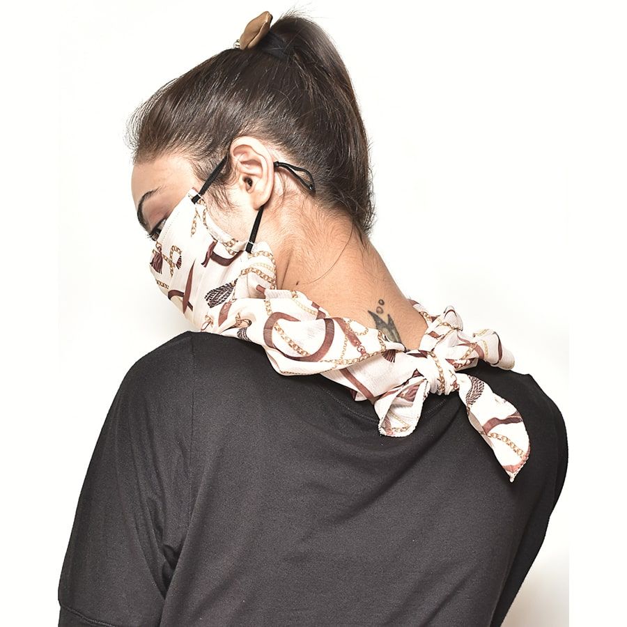 Swayam India Delicate Security Scarf Mask-5102 - view 3