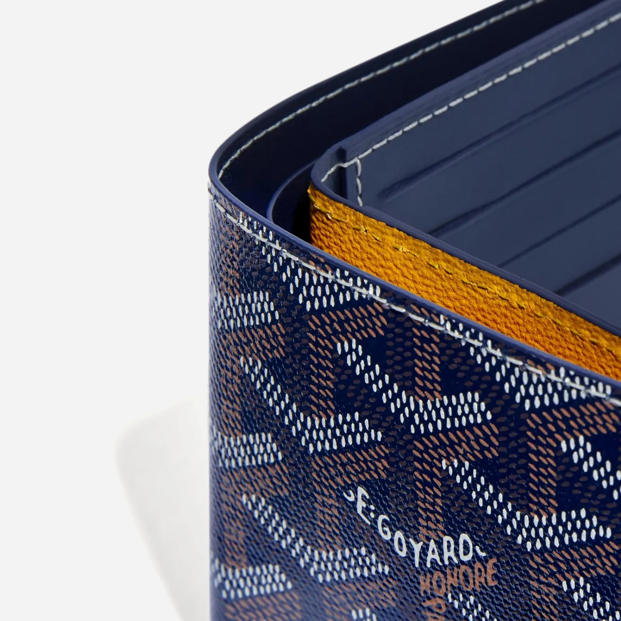 Goyard Victoire Wallet Navy Blue - view 2