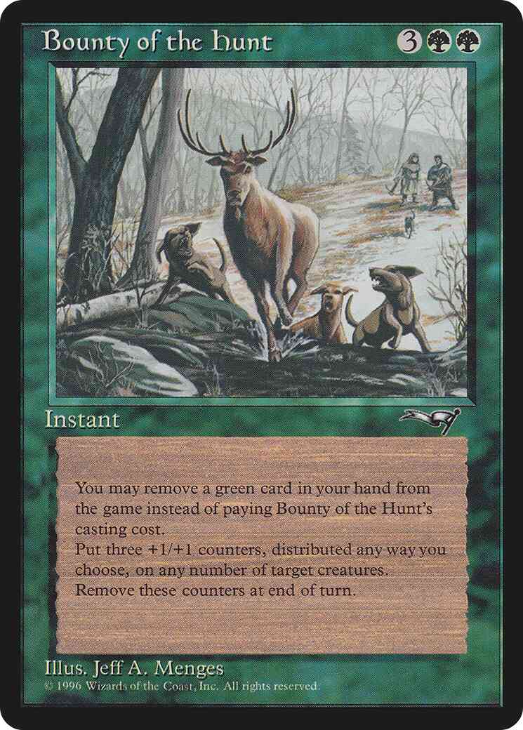 Hunt 85 alliances – Magic Bounty of the Hunt [85] [Alliances] [Non-Foil]