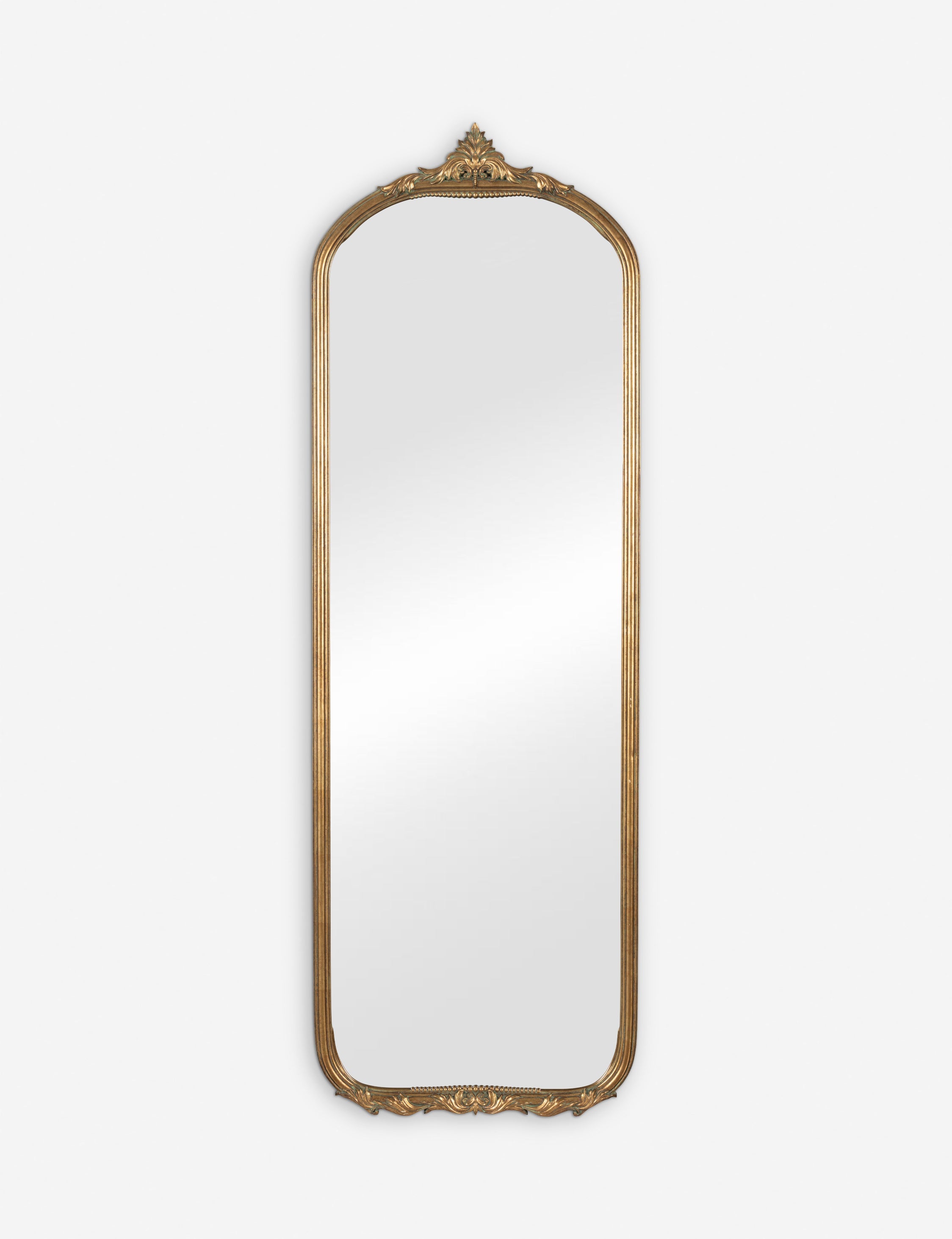 Lulu and Georgia Mesnier Floor Mirror – Gold