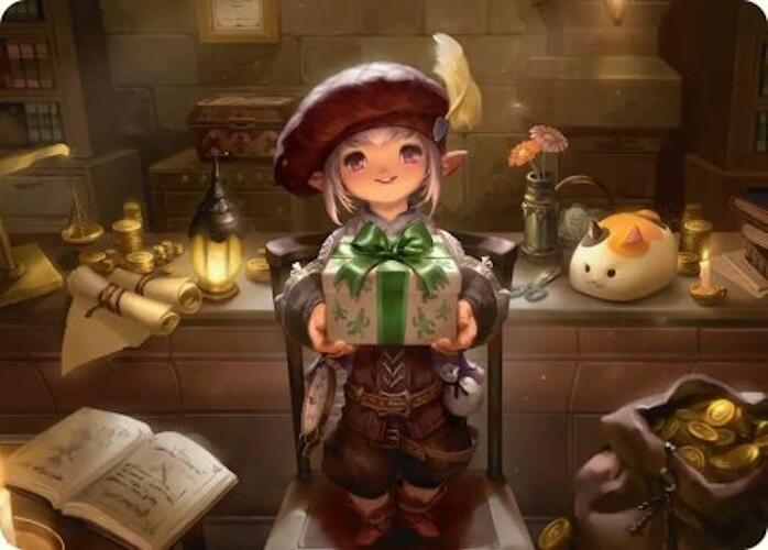 Magic 25/53 - Tataru Taru Art Card [FINAL FANTASY: Art Series] [Non-Stamped]