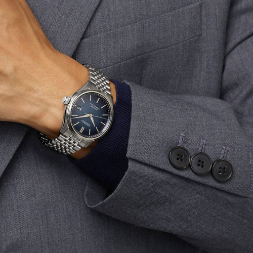 Seiko Pressage Classic in ‘Ai-iro’ Blue Dial Men 40.2mm SPB525J1 - view 5