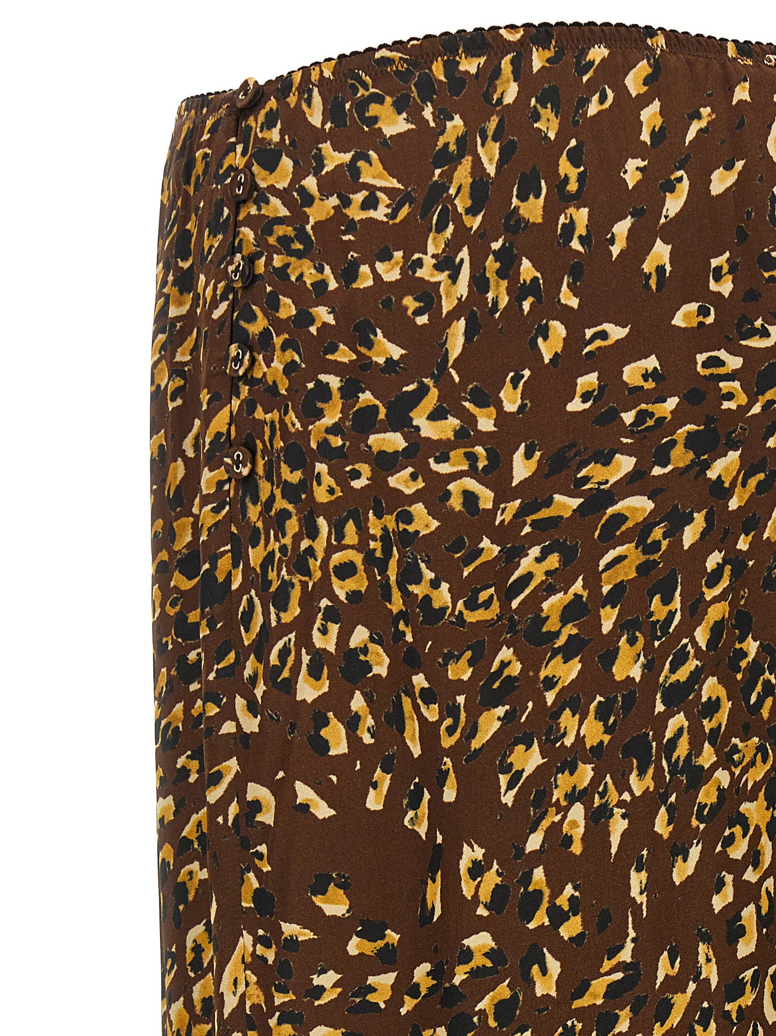 Twin Set Animal Skirt – 100% viscose - view 4