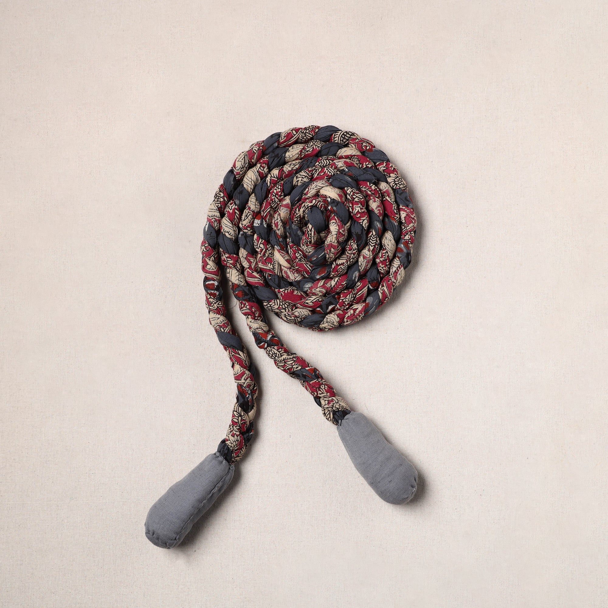 NOORI BAZAR Handmade Upcycled Fabric Skipping Rope 29