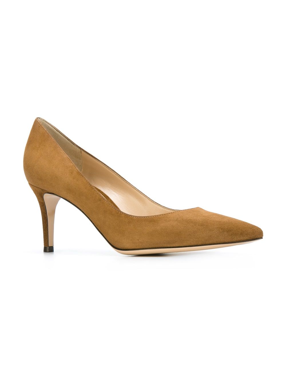 Gianvito Rossi With Heel BROWN – 100% SUEDE LEATHE - view 2
