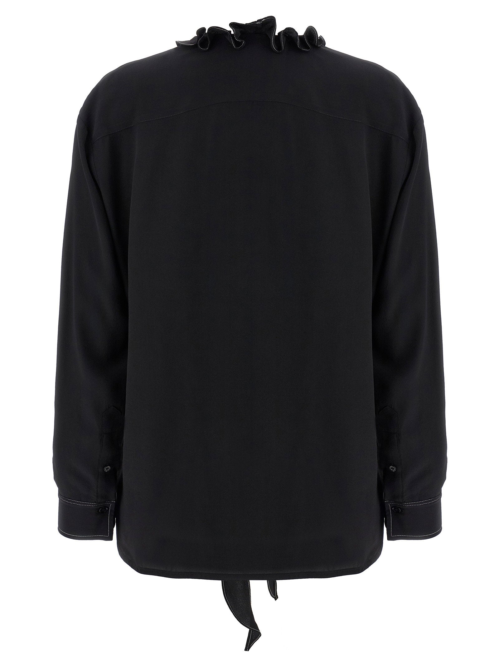 Victoria Beckham Ruffle Blouse – 100% silk - view 2