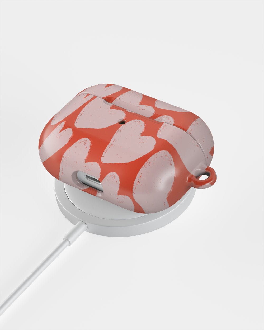 Casetry Love You More | Heart Doodle AirPods Case - view 10