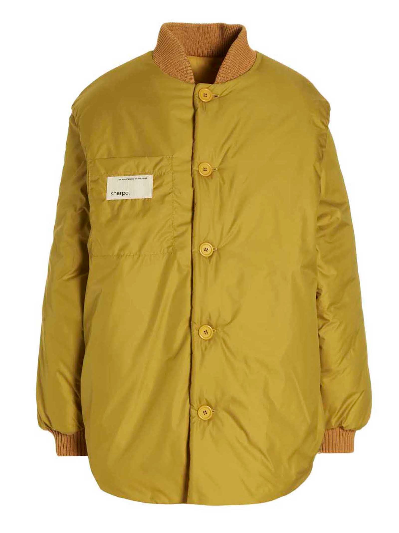 Sherpa Gang Reversible Bomber Jacket – 100% polyamide - view 3