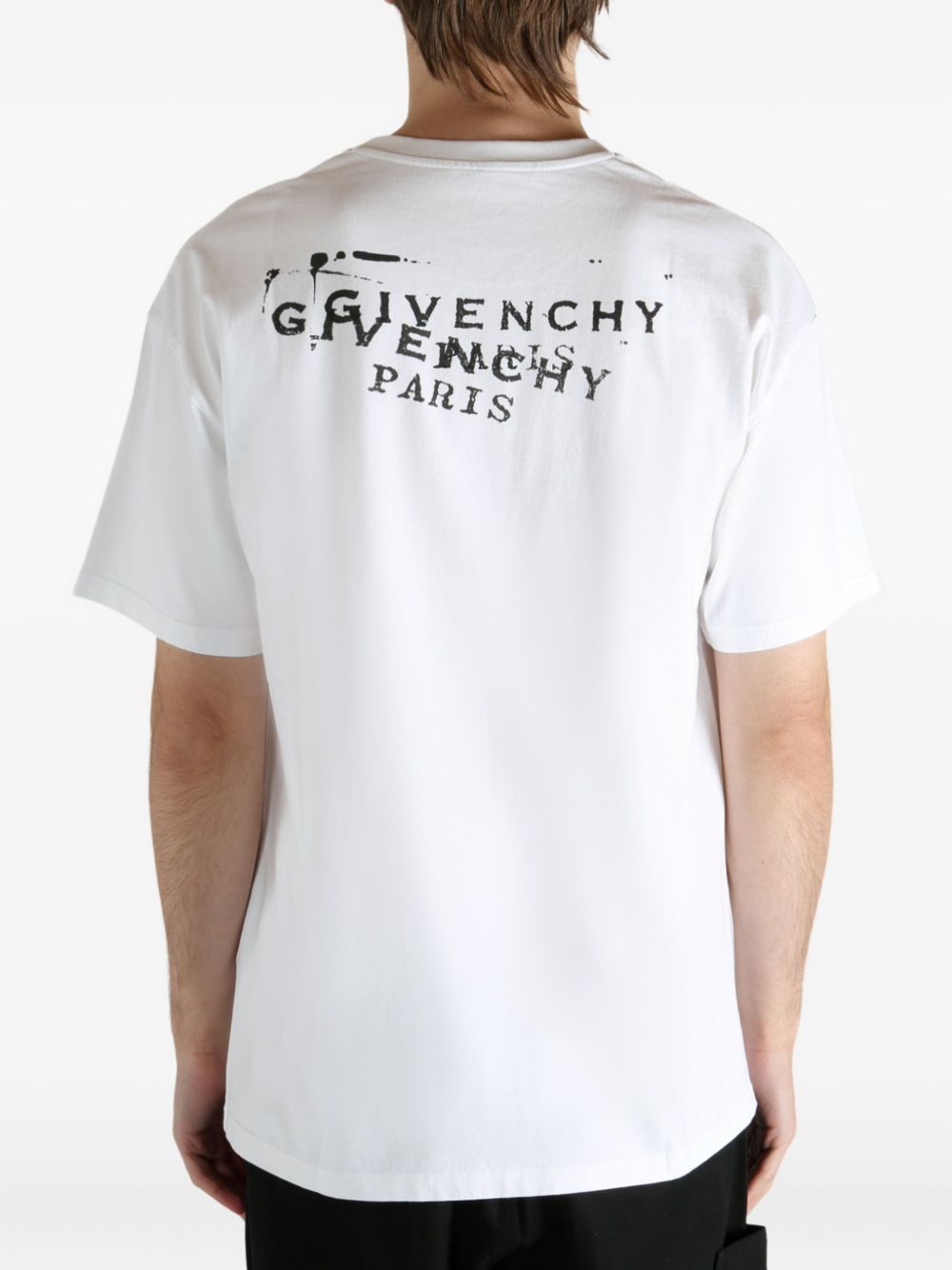 Givenchy Logo cotton t-shirt – 100% Cotton - view 4